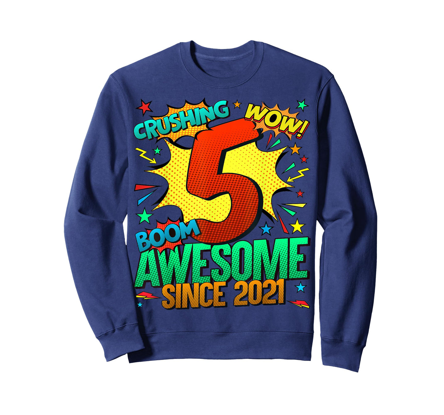 5 Year Old Gifts for Boys 5th Birthday Boy 5 Year Old Boy T-Shirt