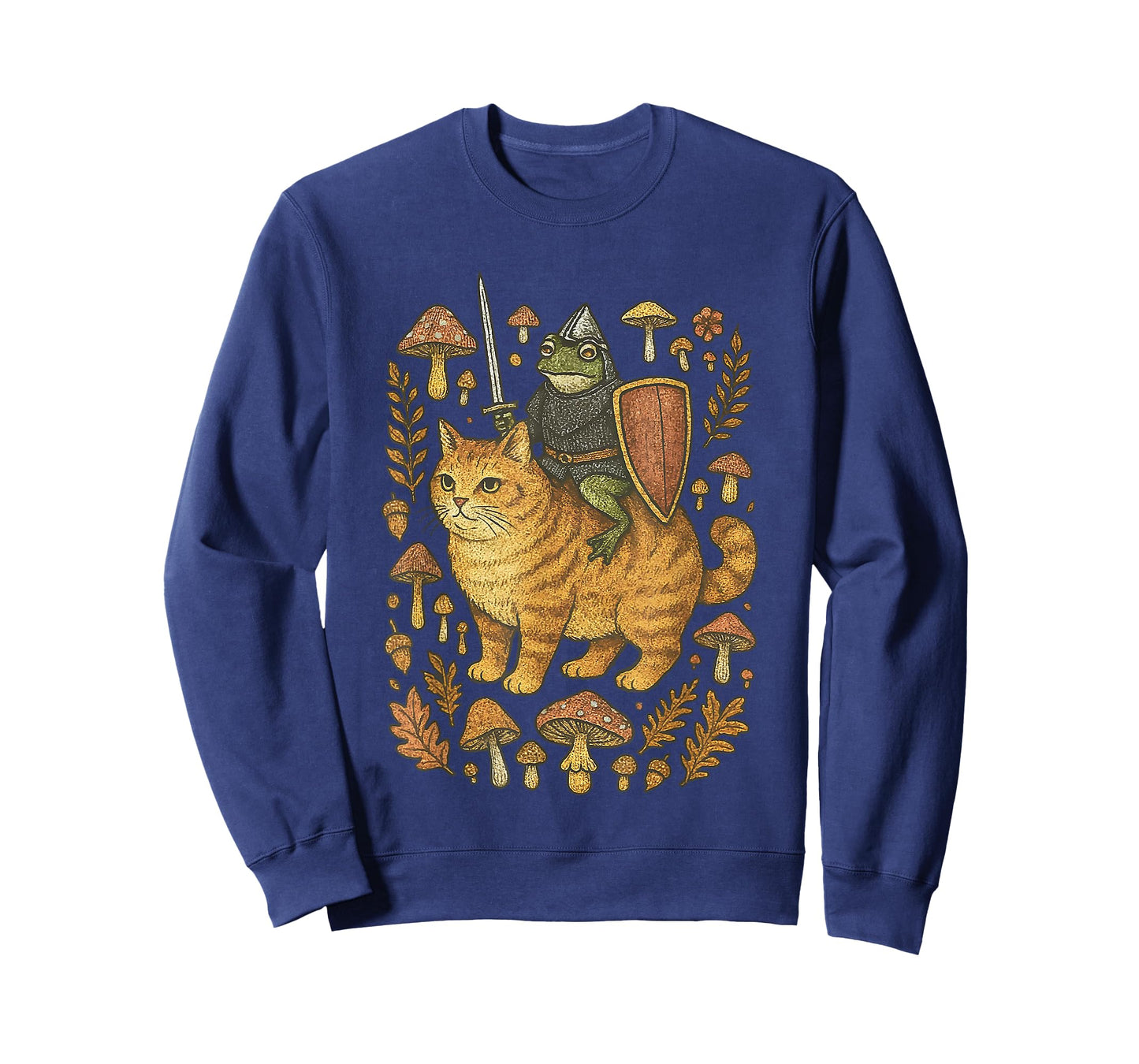 Medieval Frog on cat T-Shirt