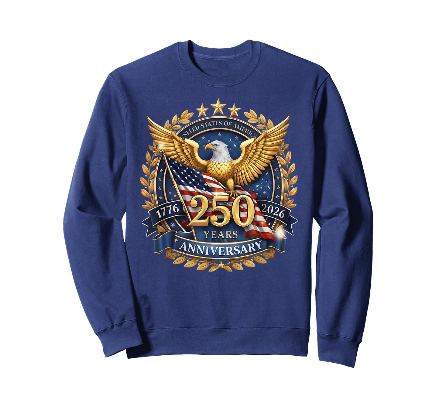 250 Years American 250th Anniversary 1776-2026 4th of July T-Shirt