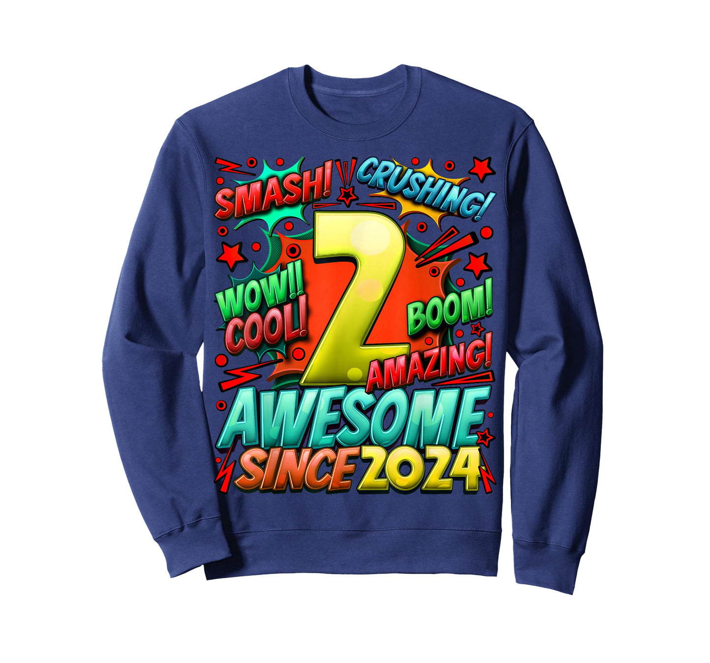 2 Year Old Gifts for Boys 2nd Birthday Boy 2 Year Old Boy T-Shirt