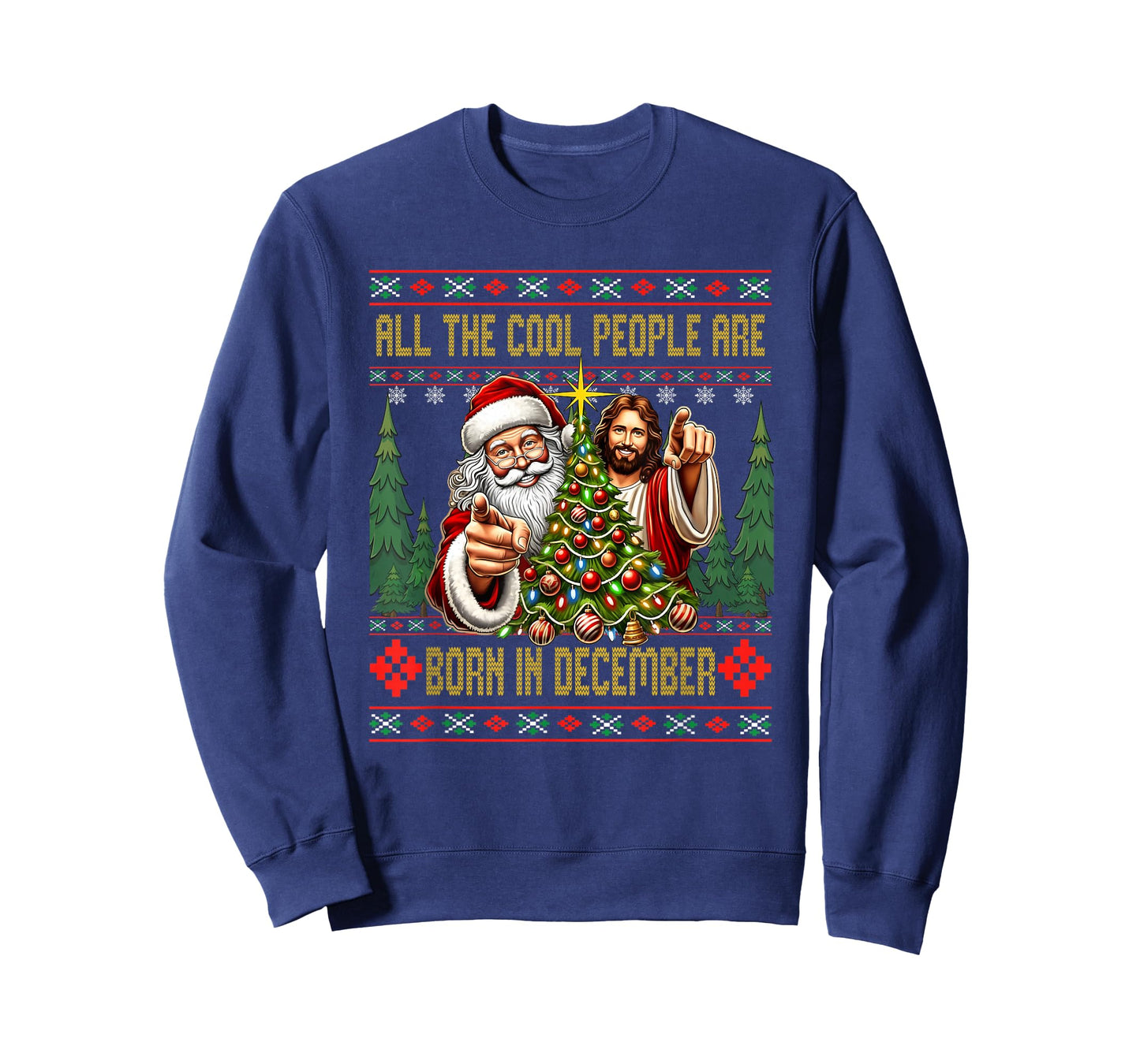 Cool People are Born in December Christian Christmas Bday T-Shirt