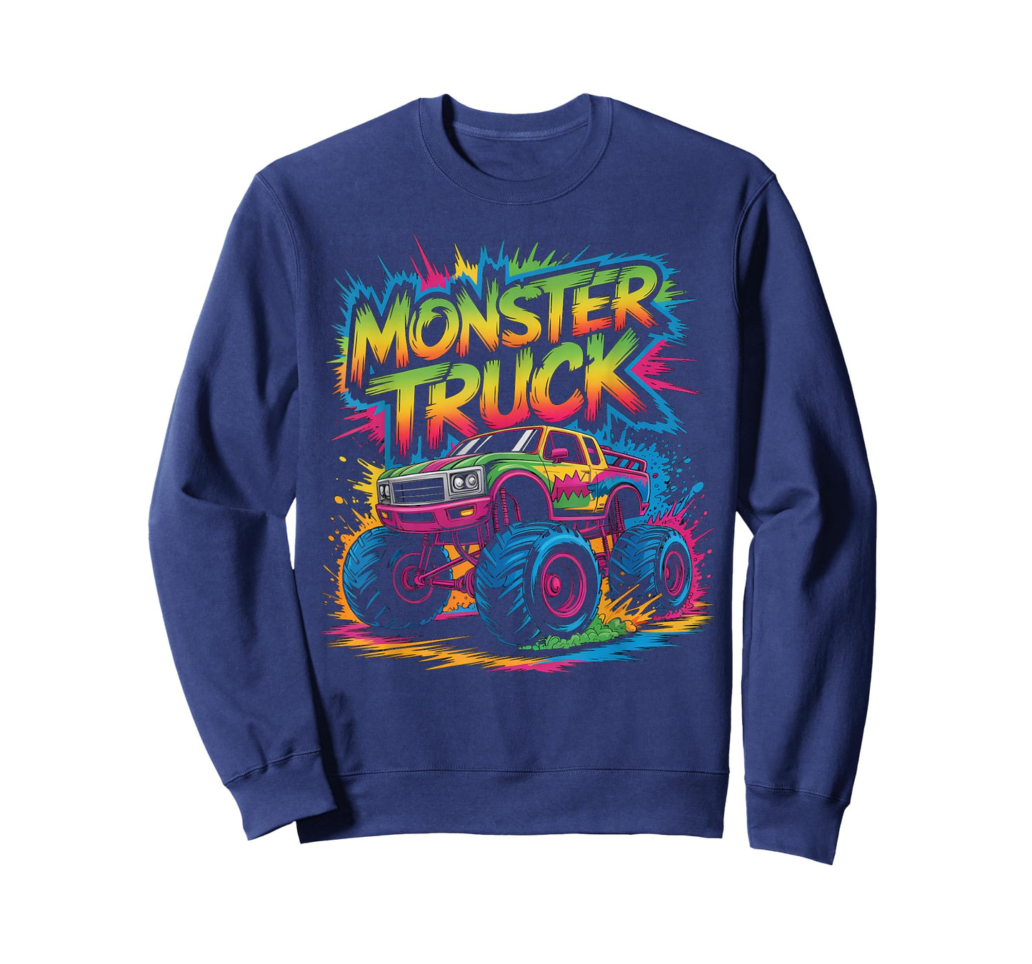 Monster Truck Birthday Party for Toddlers Youth & Adults T-Shirt