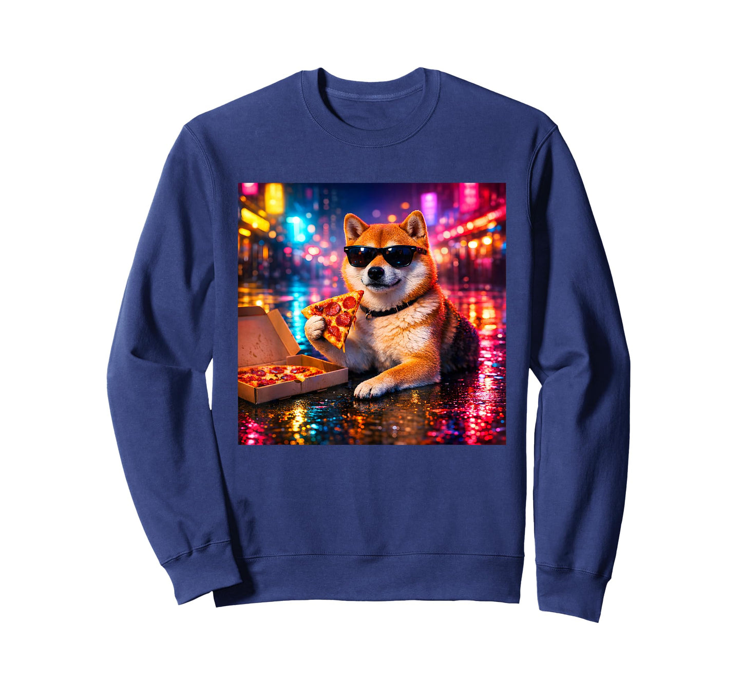 Retro Shiba Inu Boys Dad Mom Funny Dog Costume Clothes T-Shirt