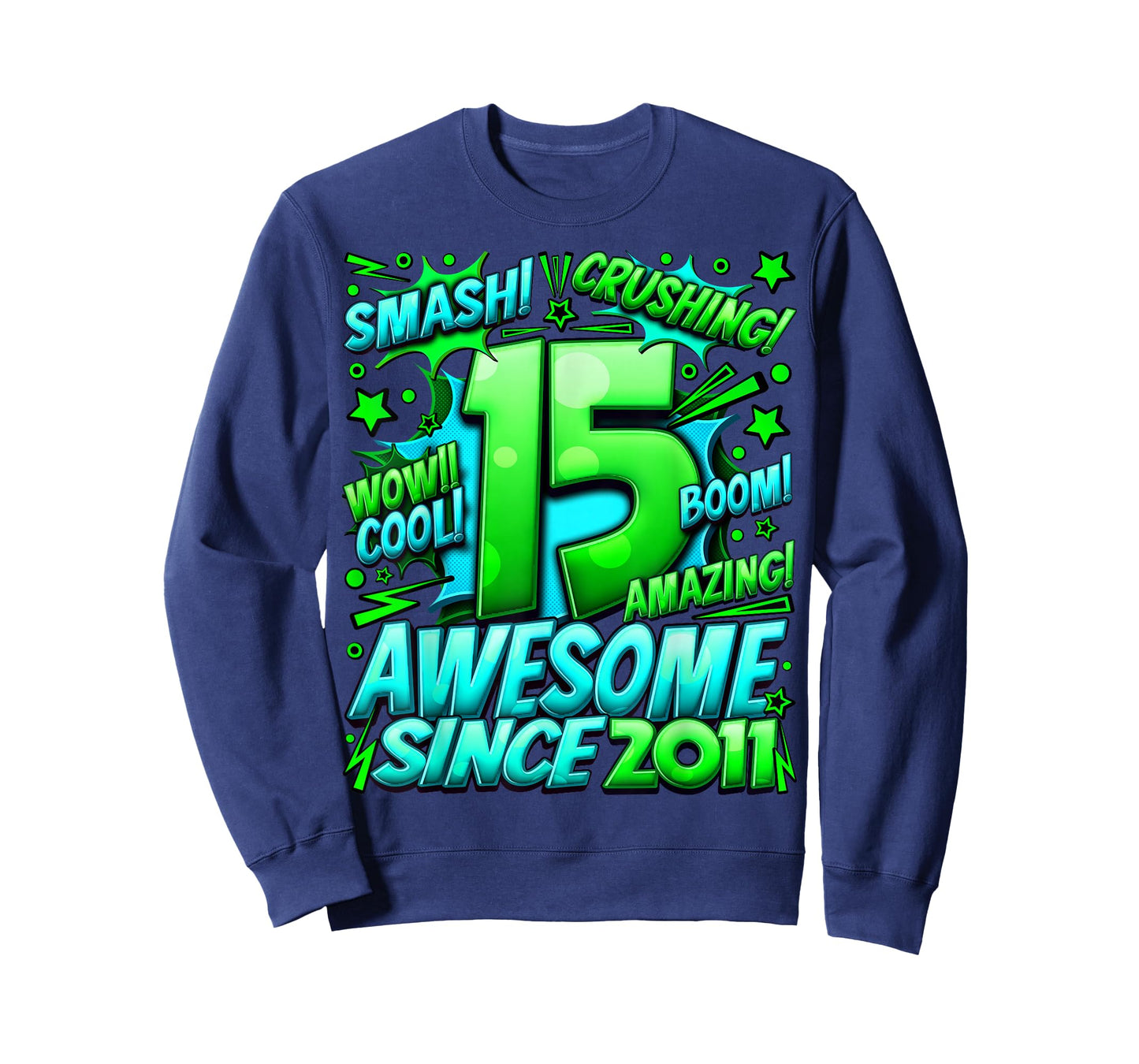 15 Year Old Gifts for Boys 15th Birthday Boy 15 Year Old Boy T-Shirt