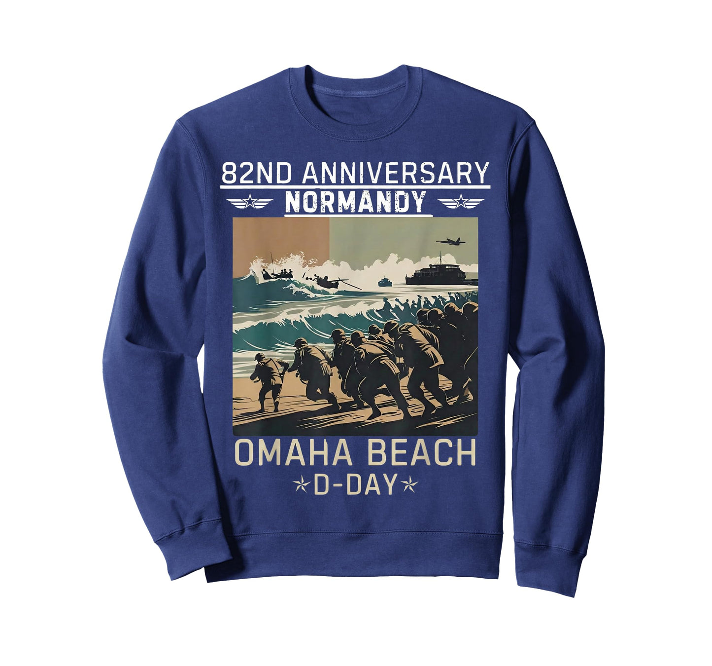 82nd Anniversary 2026 Normandy Omaha Beach D-Day T-Shirt