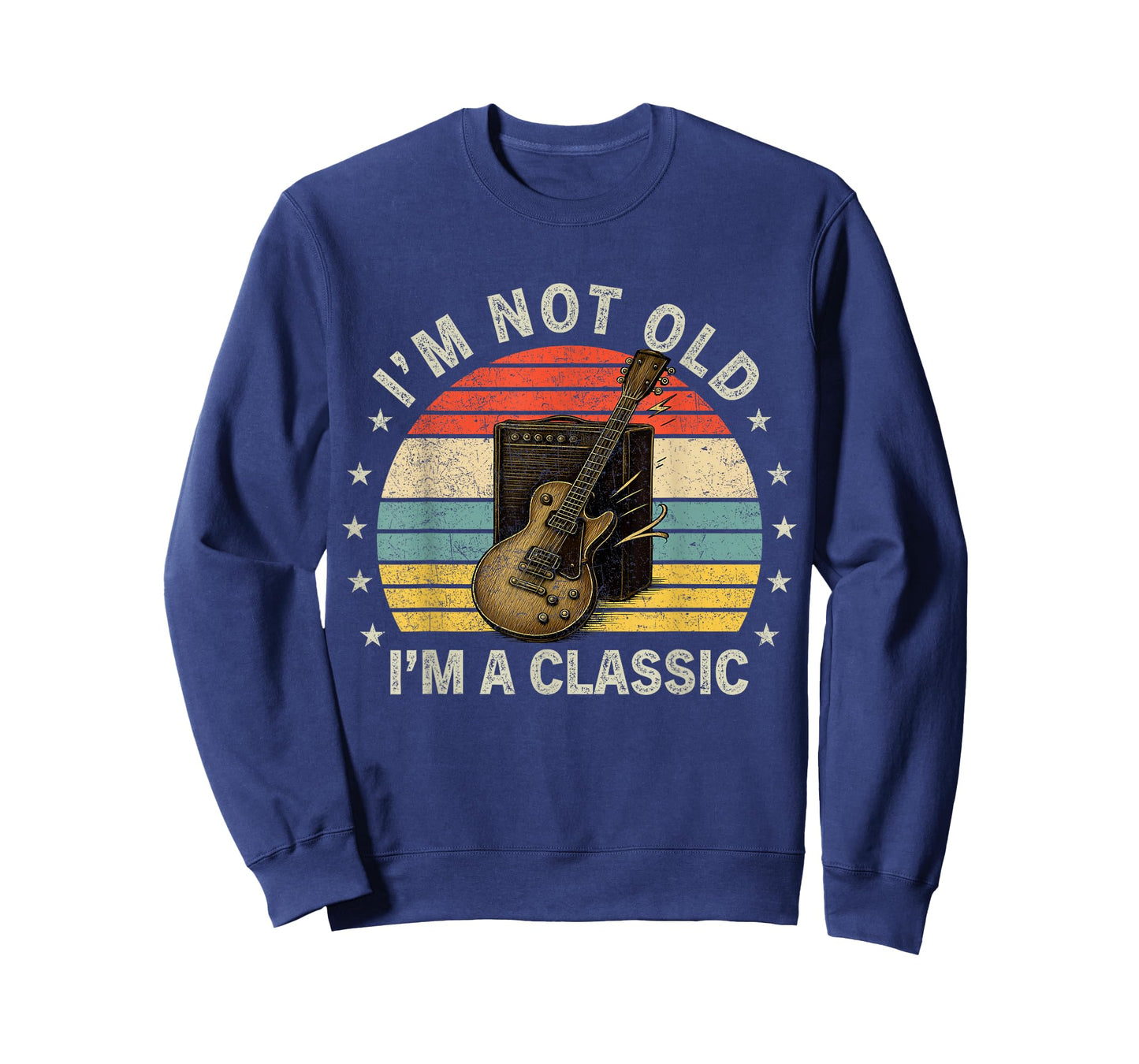I’m Not Old I’m A Classic Shirt Vintage Guitar Music Lover T-Shirt