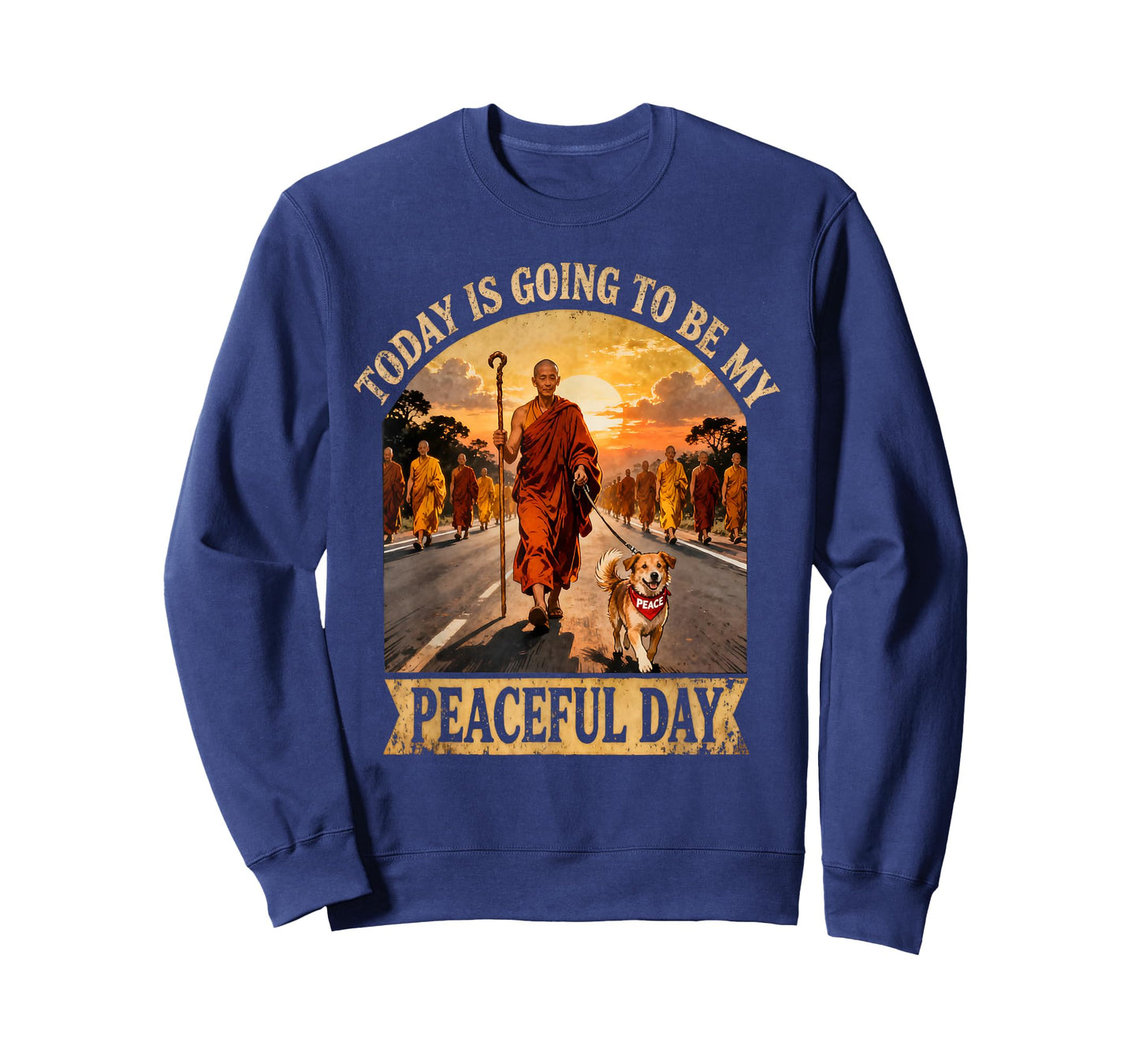 Today is Going to Be My Peaceful Day | Walk for Peace T-Shirt