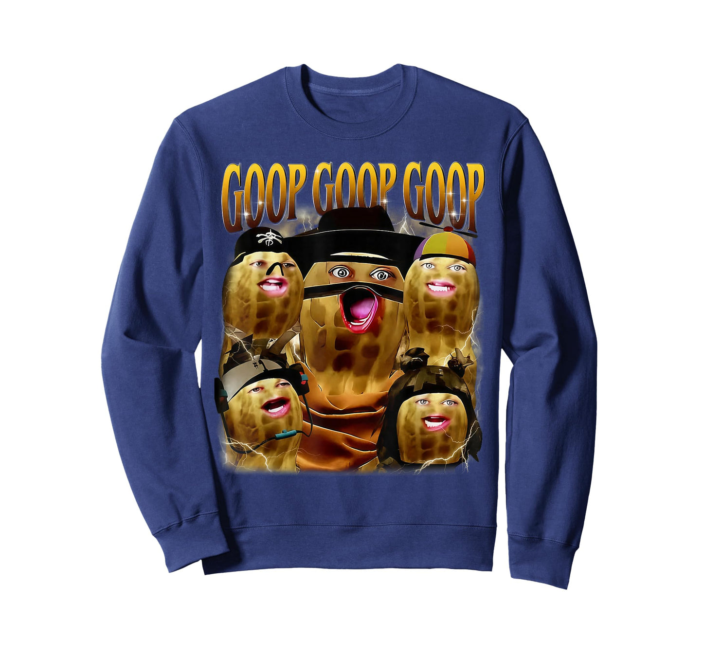 Funny Goop Goop Goop Cute Peanut Boys Girls T-Shirt