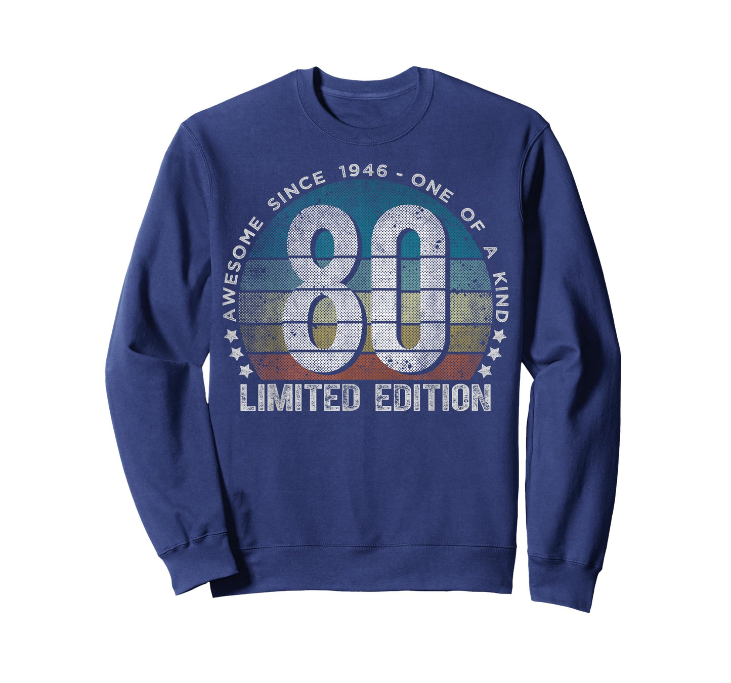 80 Year Old Gifts Vintage 1946 Limited Edition 80th Birthday T-Shirt