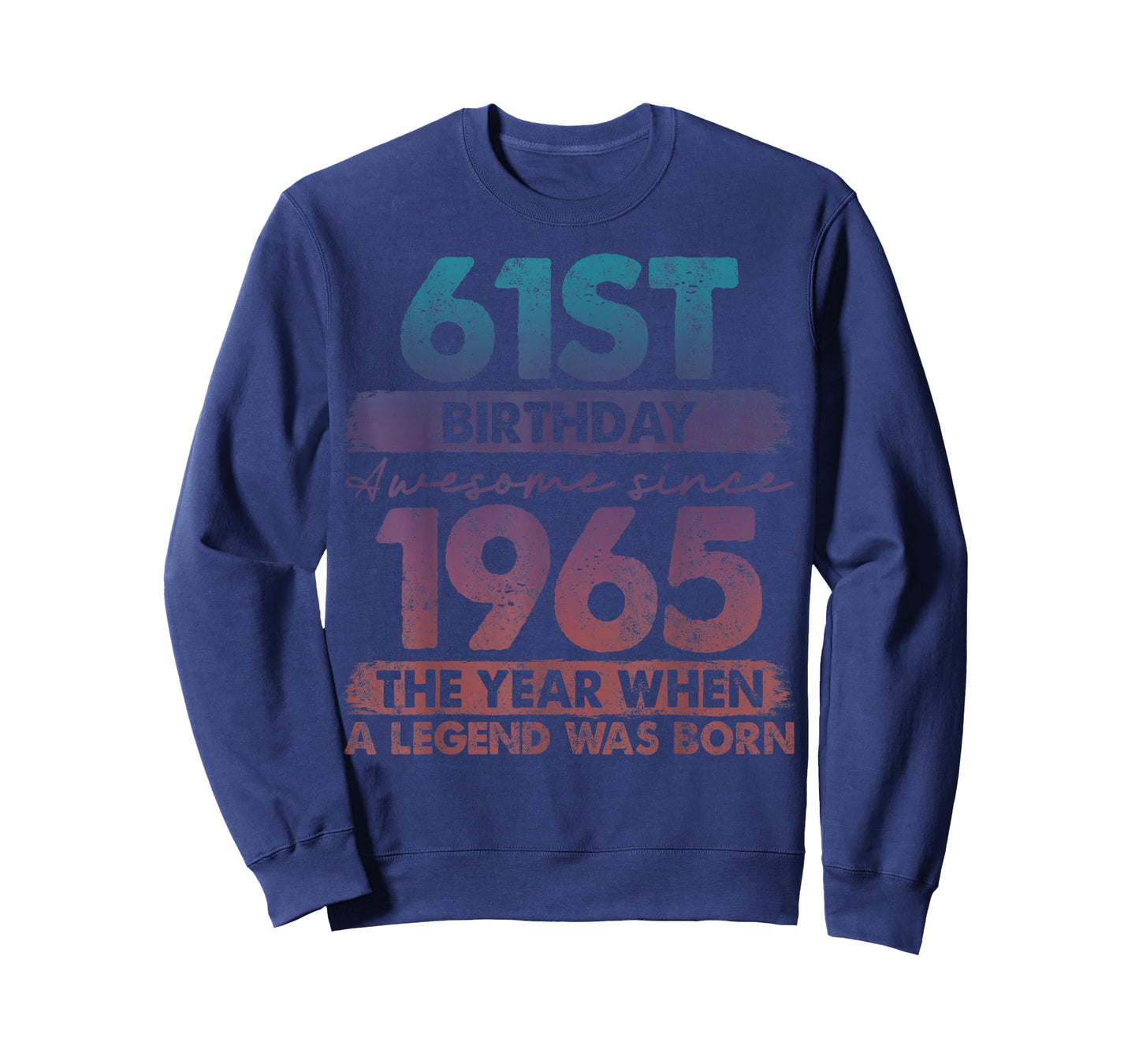 61 Year Old Gifts Vintage 1965 Limited Edition 61st Birthday T-Shirt