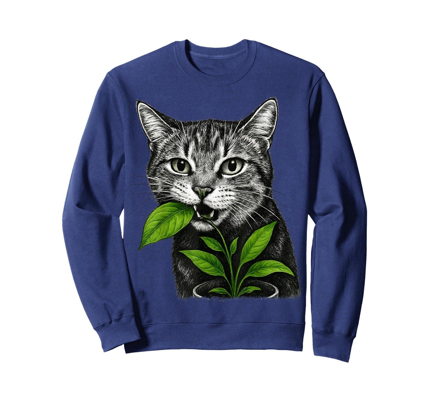 Funny Cat Plant Lover Gardener Gardening Planting Humor T-Shirt