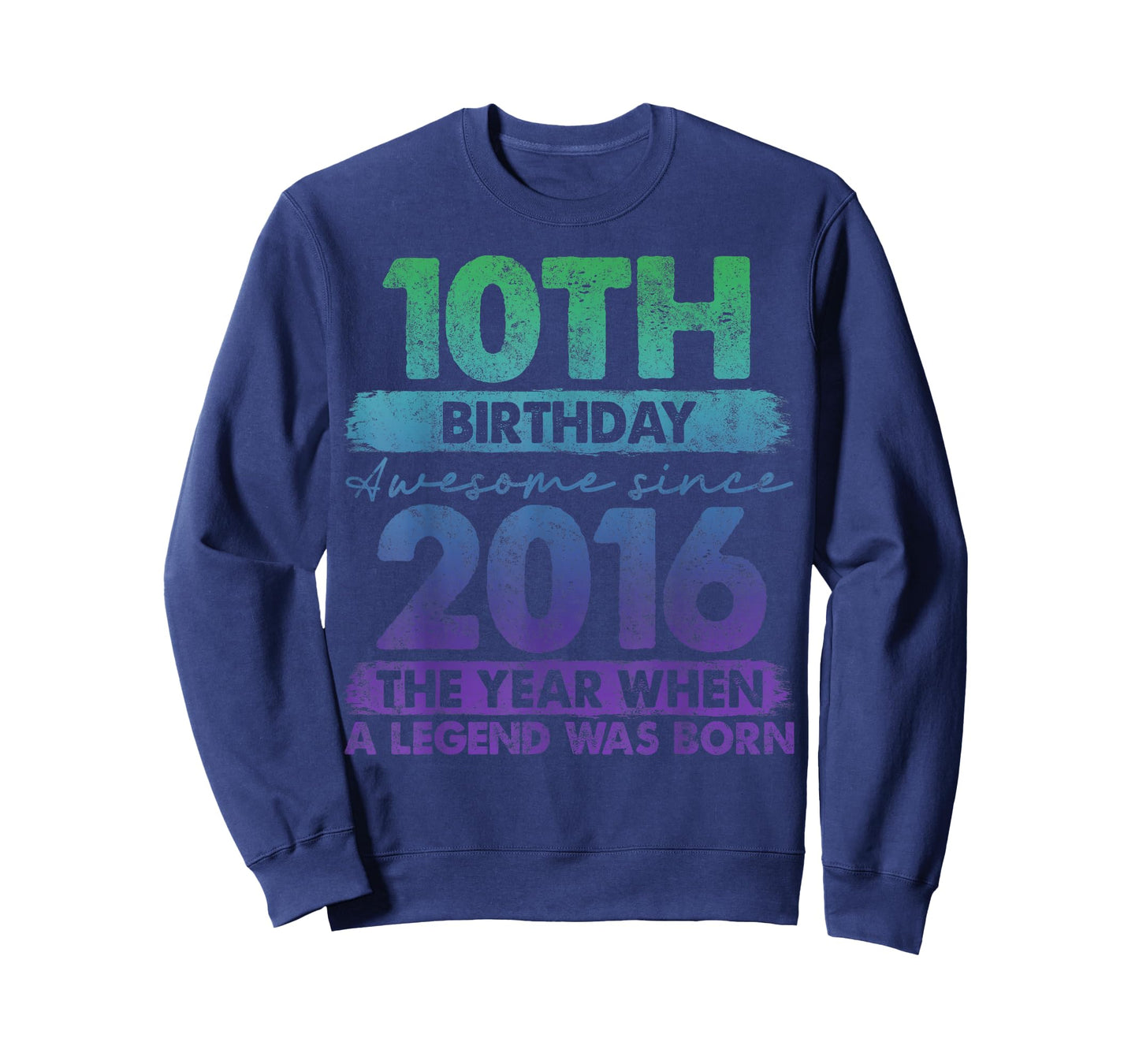 10 Year Old Gifts Vintage 2016 Limited Edition 10th Birthday T-Shirt