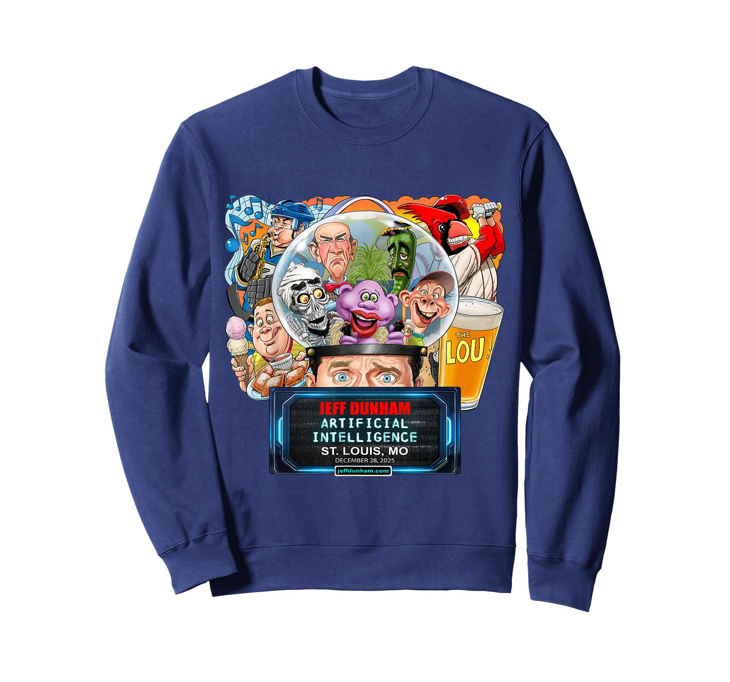 Jeff Dunham St. Louis, Mo (2025) T-Shirt