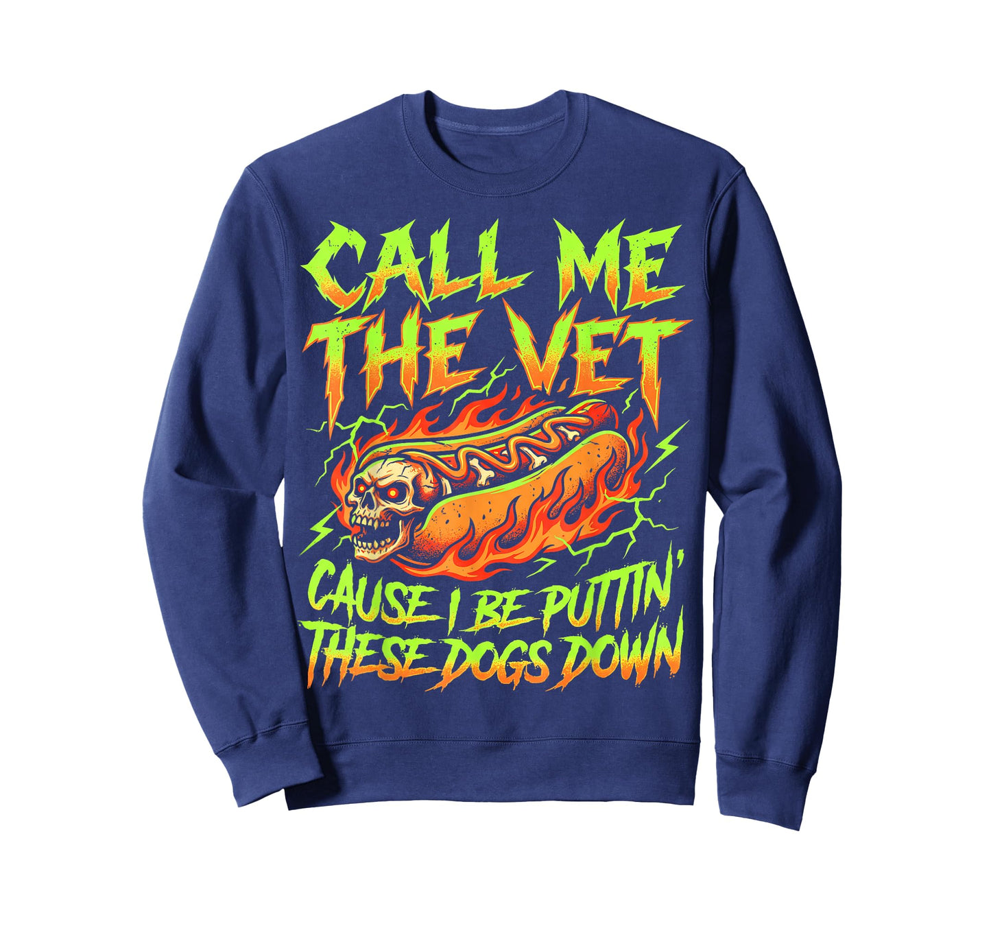Glizzy Call Me The Vet Cause I Be Puttin These Dogs Down BBQ T-Shirt