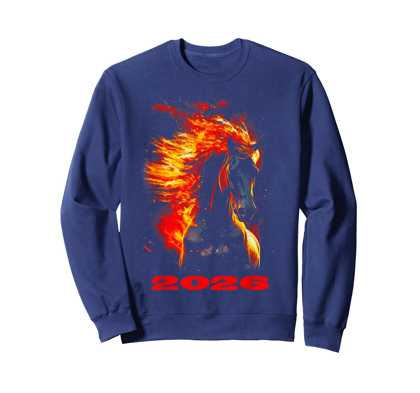 Fire Horse 2026 Year of The Horse Chinese New Year T-Shirt