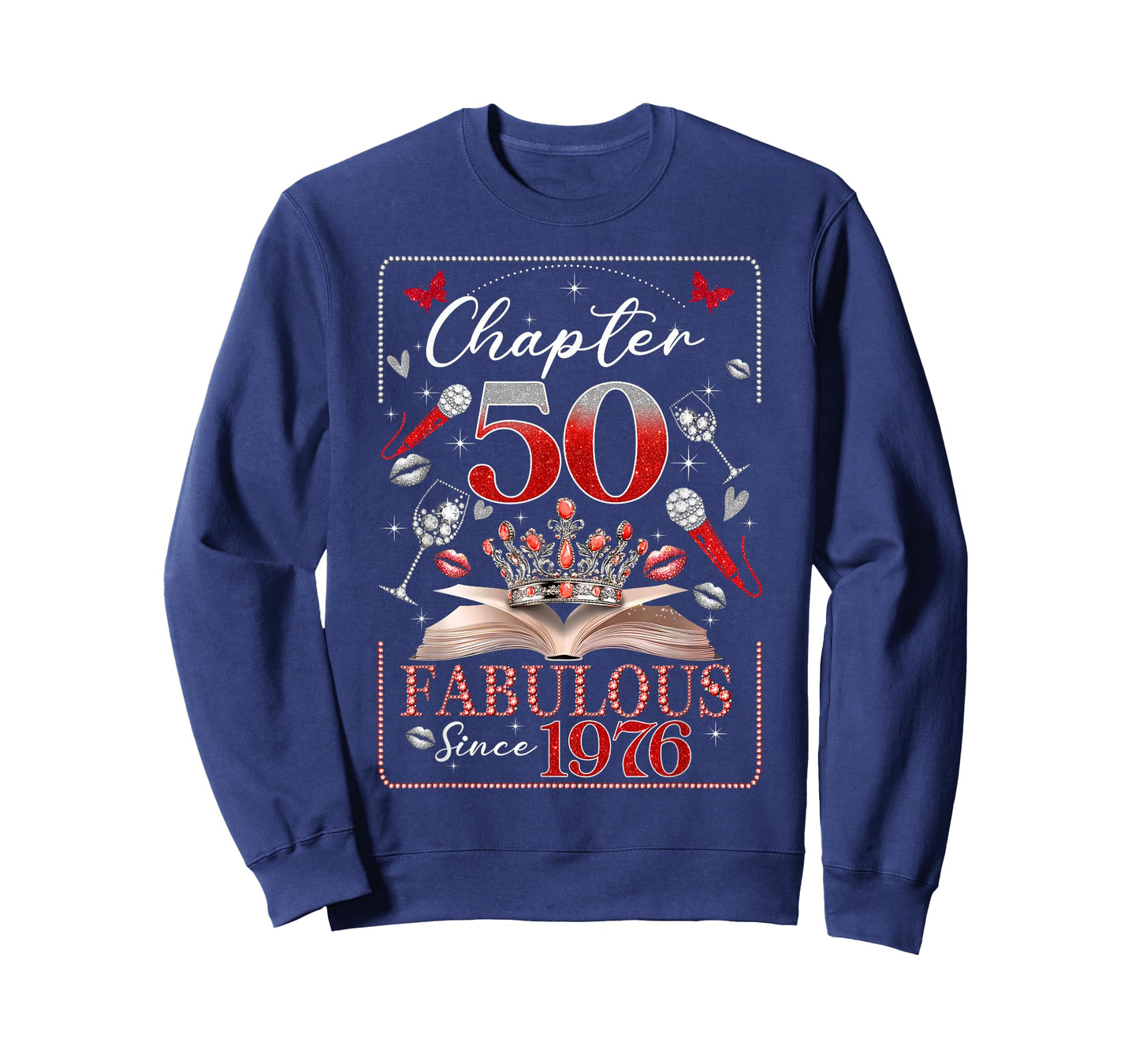 50th Birthday Queen Chapter 50 Fabulous Since 1976 Women T-Shirt
