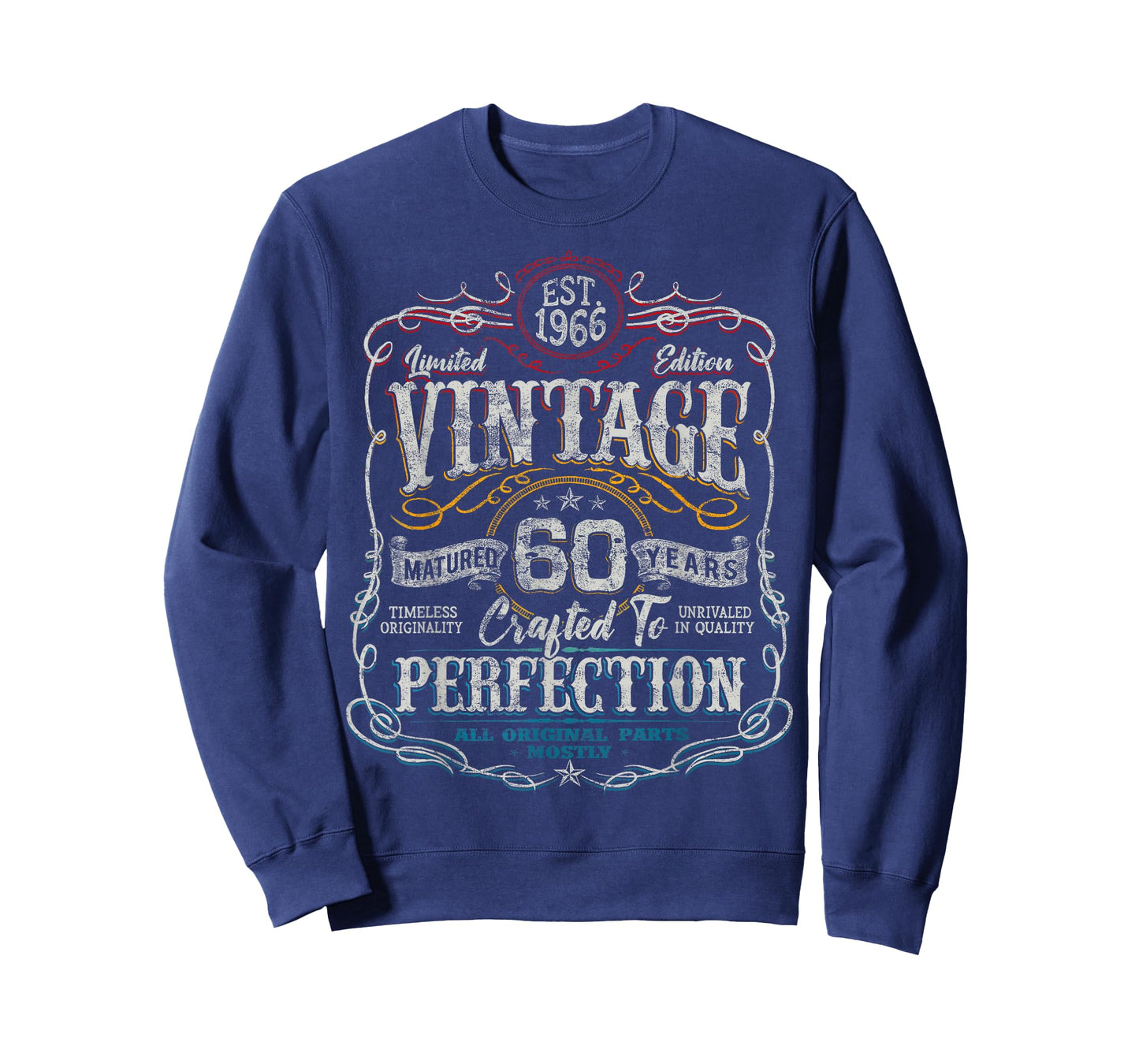 Vintage 1966 Limited Edition Shirt 60 Year Old 60th Birthday T-Shirt
