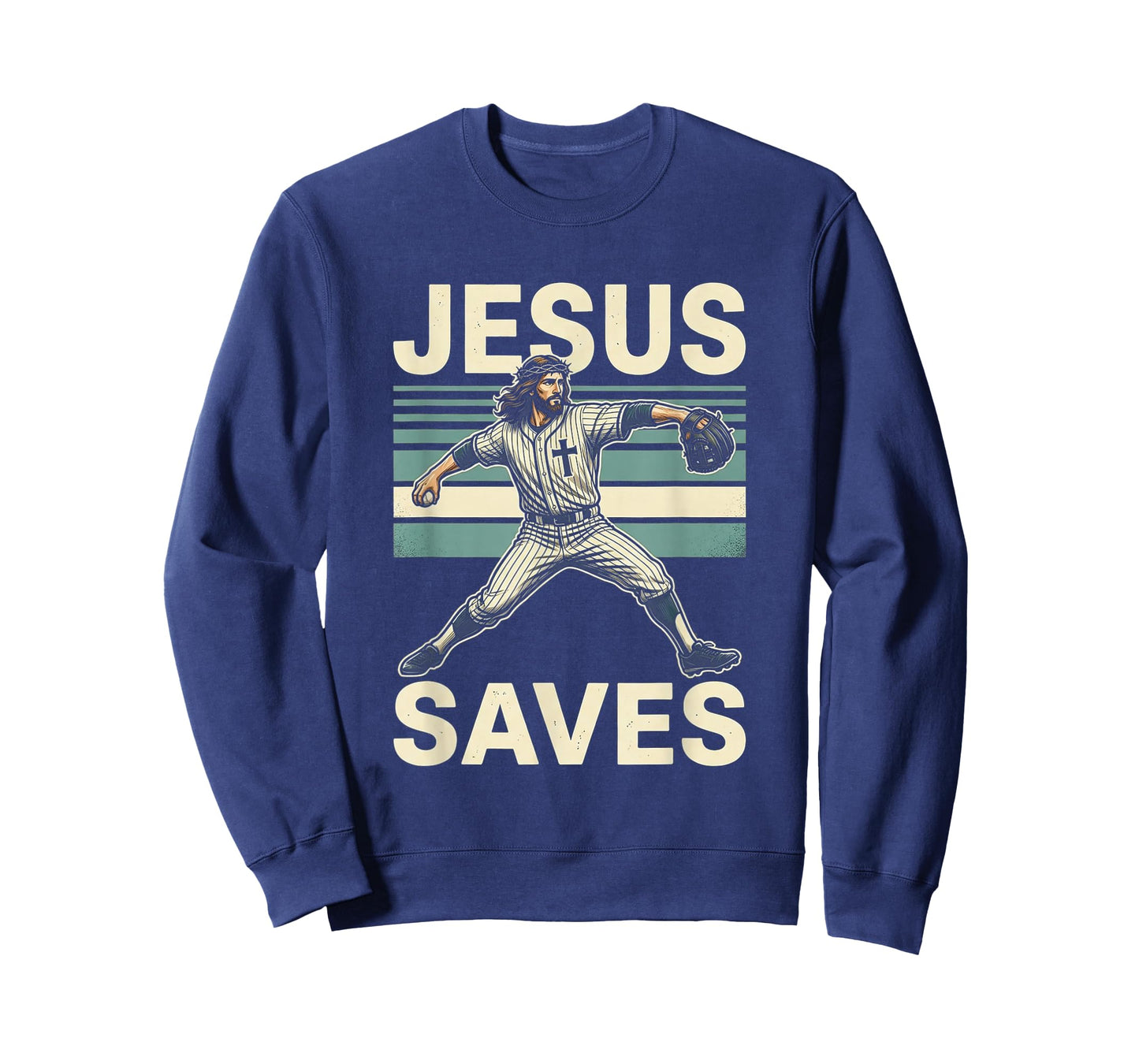 Jesus Saves Religious Christian Faith Baseball T-Shirt