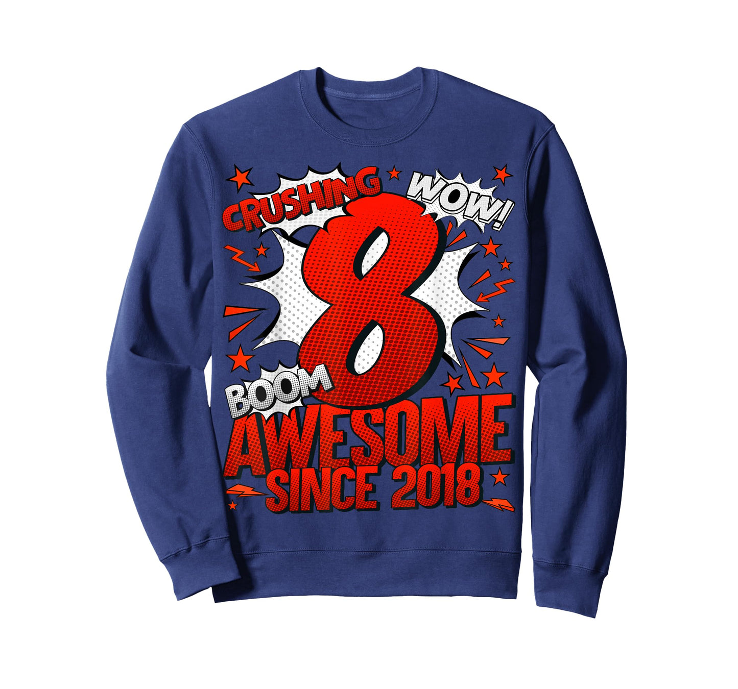 8 Year Old Gifts for Boys 8th Birthday Boy 8 Year Old Boy T-Shirt