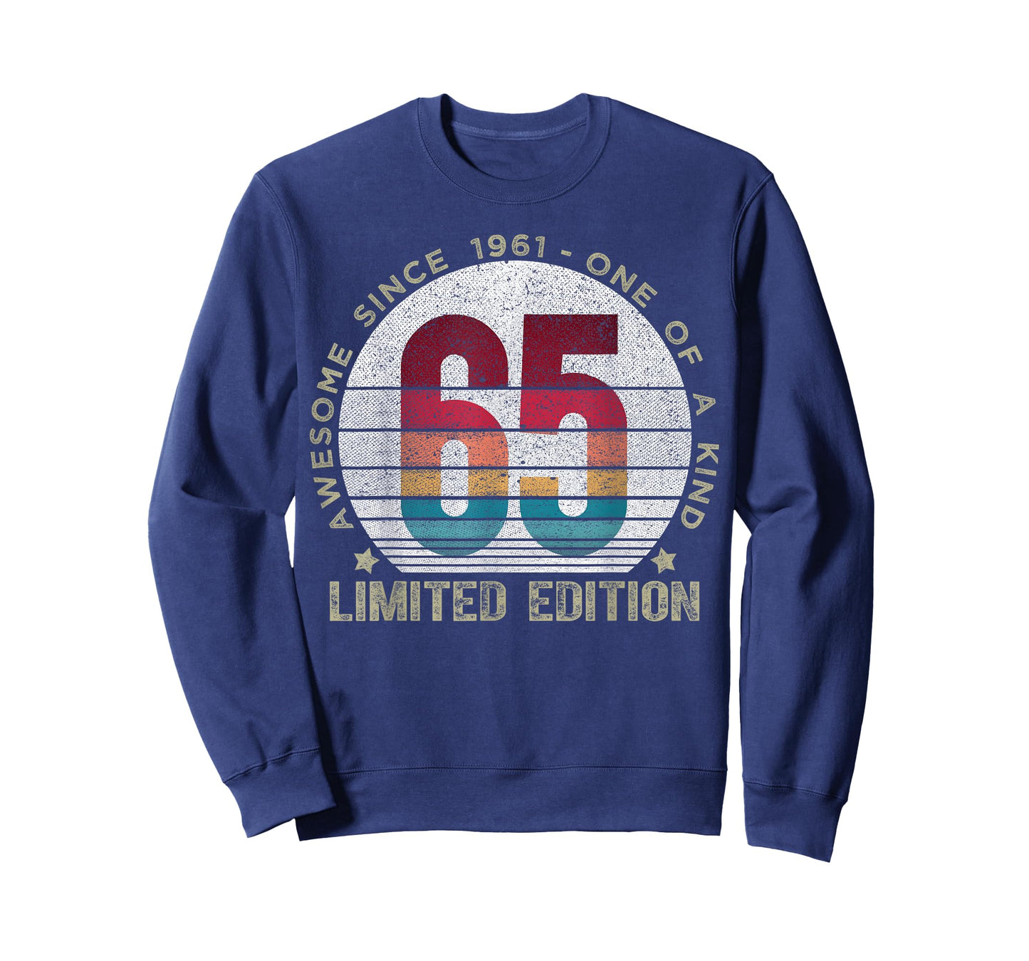 65 Year Old Gifts Vintage 1961 Limited Edition 65th Birthday T-Shirt