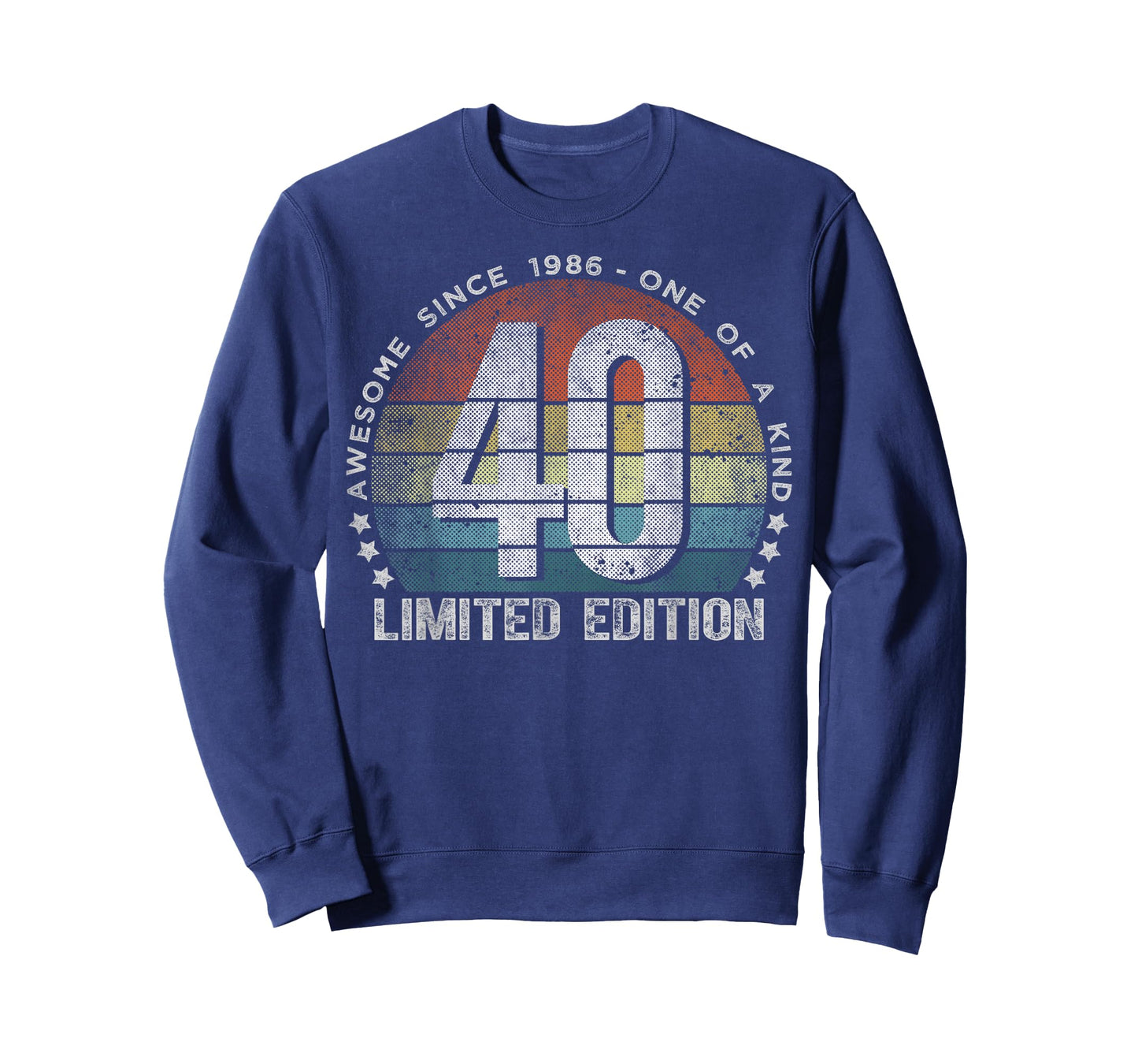 40 Year Old Gifts Vintage 1986 Limited Edition 40th Birthday T-Shirt