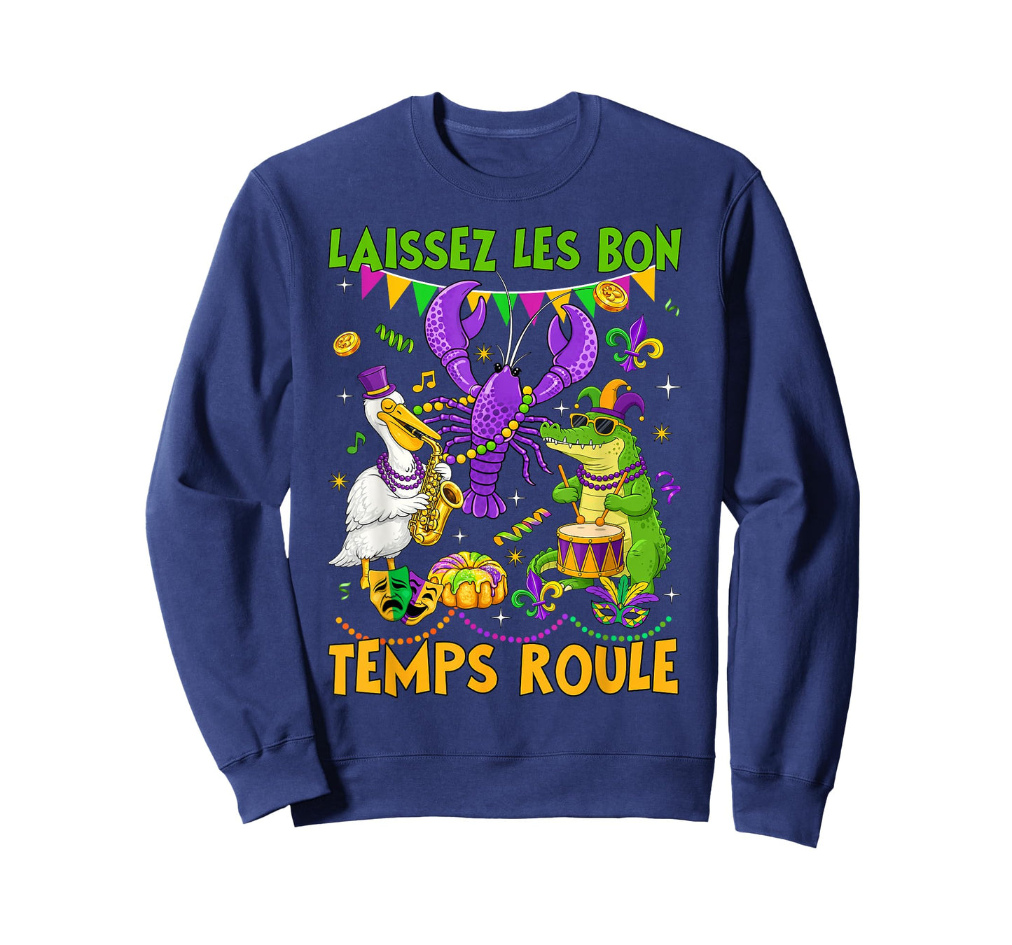 Mardi Gras Laissez Les Bon Temps Rouler Good Times Roll T-Shirt