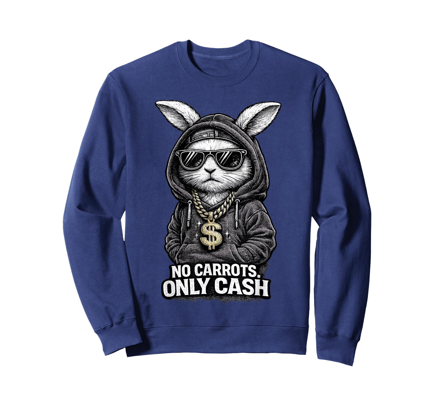 Funny Easter Bunny Shirt for Men Streetwear Hip Hop Rabbit T-Shirt