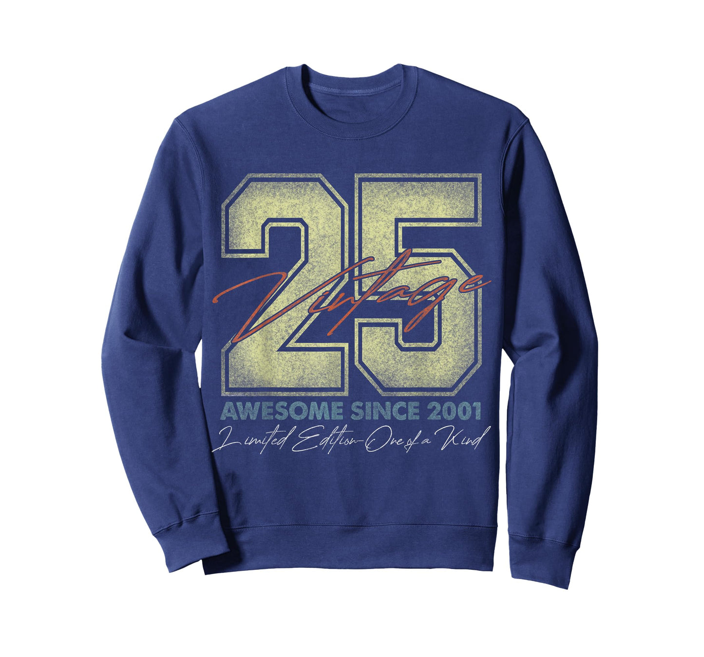 25 Year Old Gifts Vintage 2001 Limited Edition 25th Birthday T-Shirt