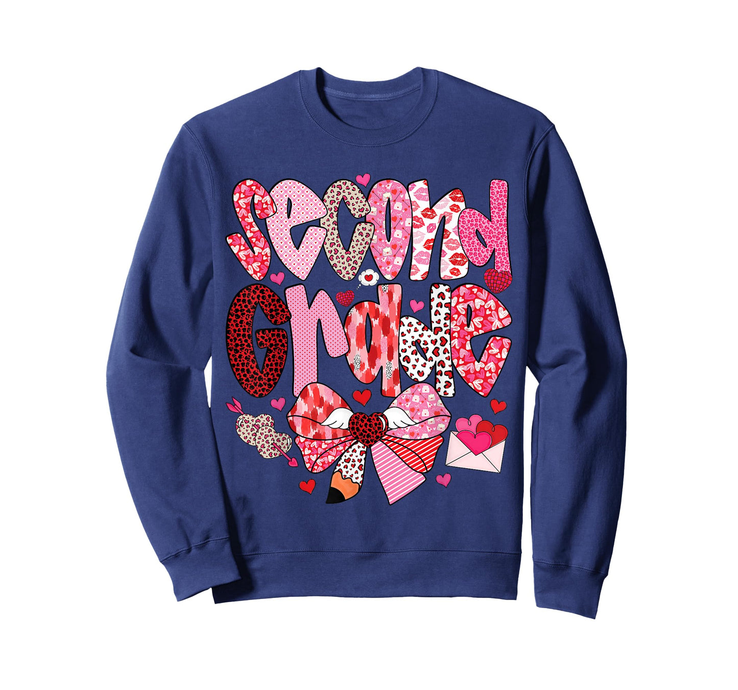 Second Grade Teacher Valentine Design for Classroom Fun T-Shirt