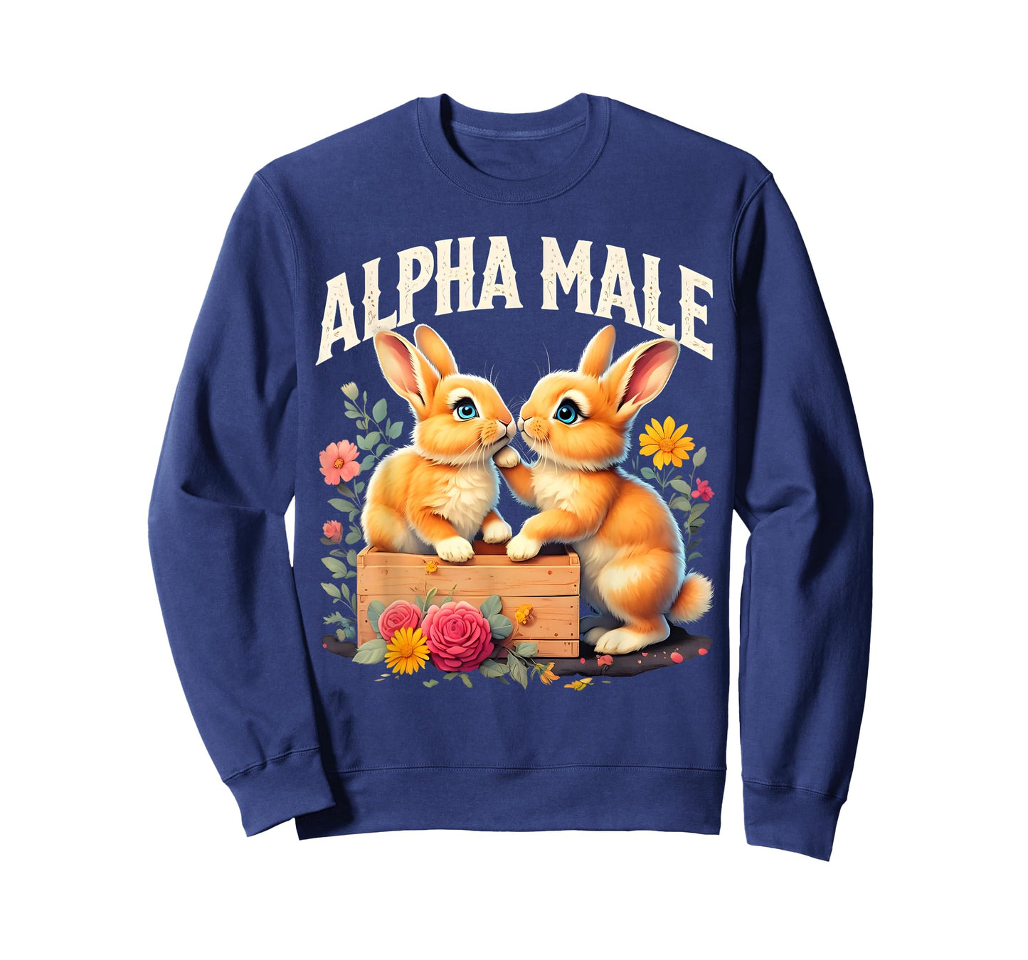 Funny Rabbit Alpha Cute Meme Male Men or Women T-Shirt
