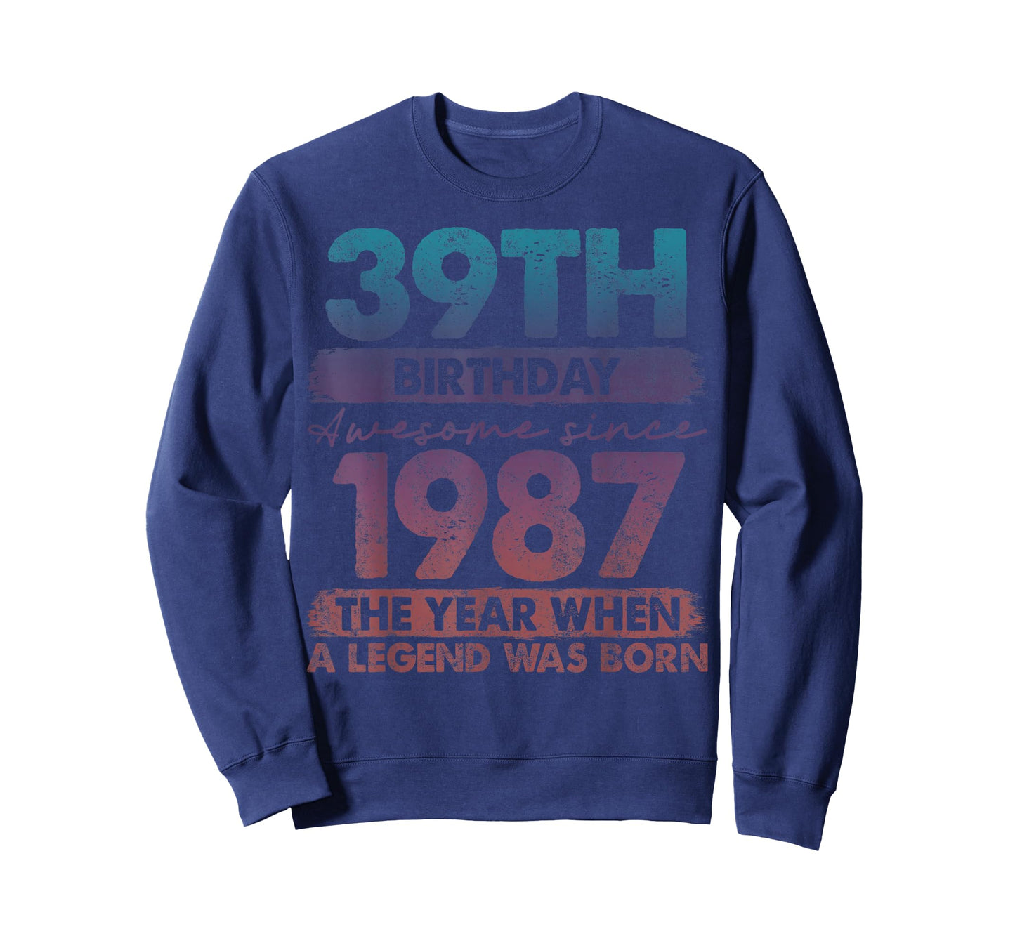 39 Year Old Gifts Vintage 1987 Limited Edition 39th Birthday T-Shirt