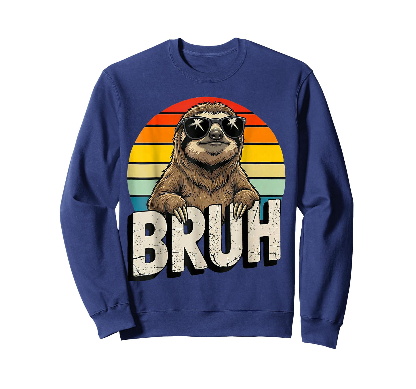 Funny Sloth Gifts Graphic Meme Lover Bruh Sloth Lovers T-Shirt