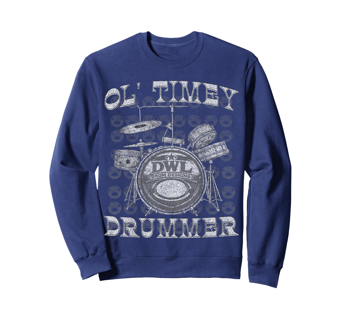 Vintage Retro Drummer Gifts for Men Women Teens and Children T-Shirt