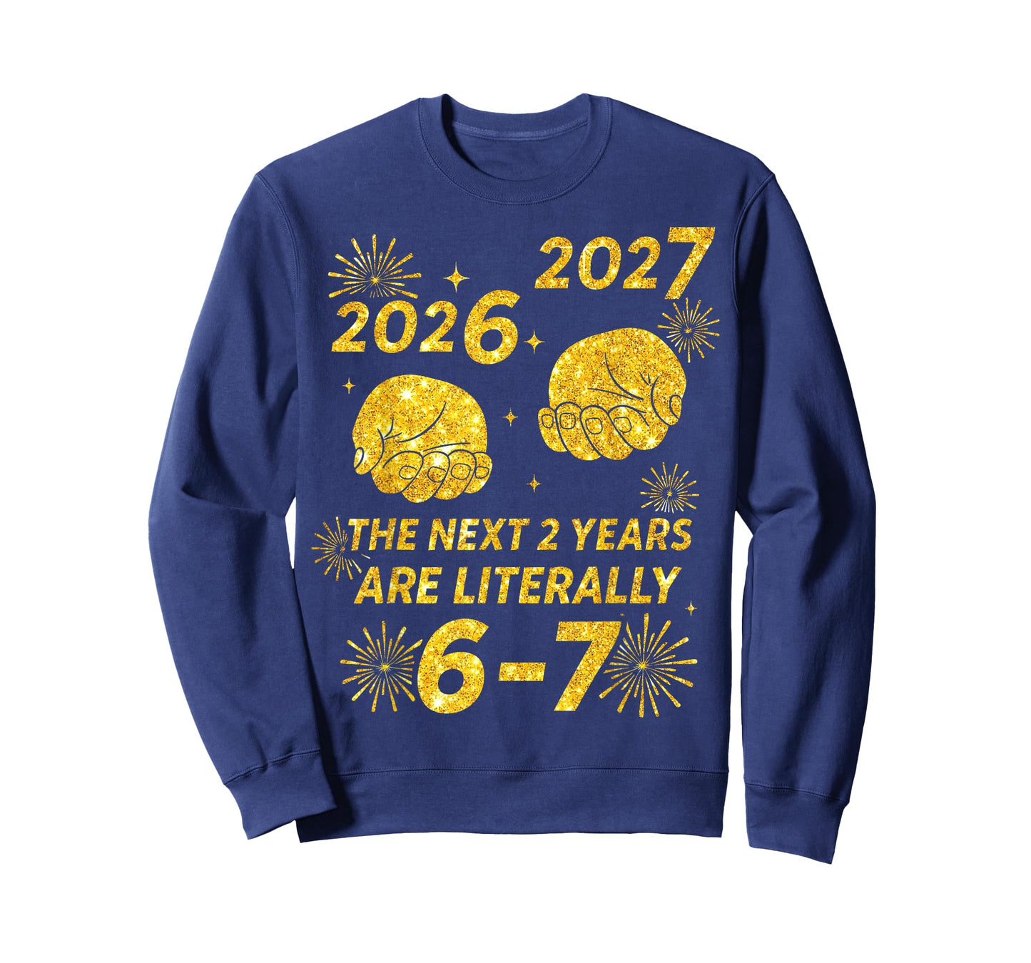 67 NYE 2026 Funny Boys Kids New Years Eve Party 6 7 Meme 6-7 T-Shirt