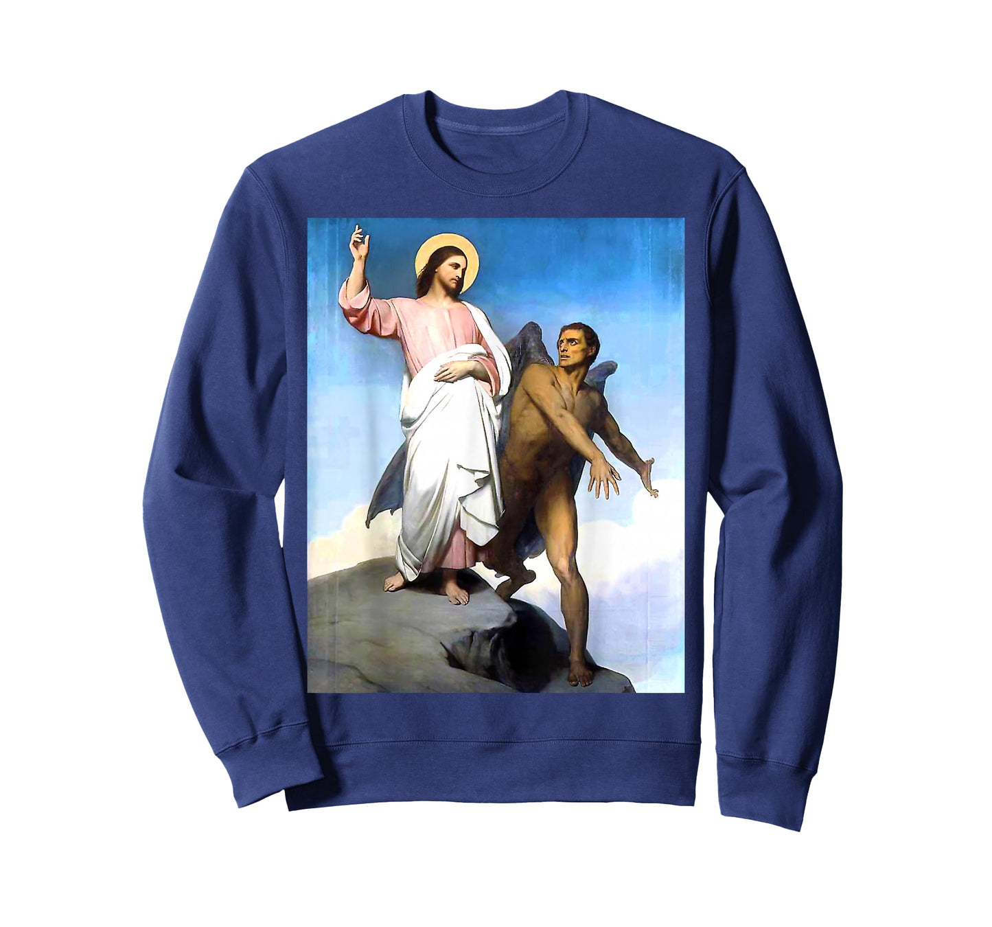Jesus Satan Temptation of Christ T-Shirt