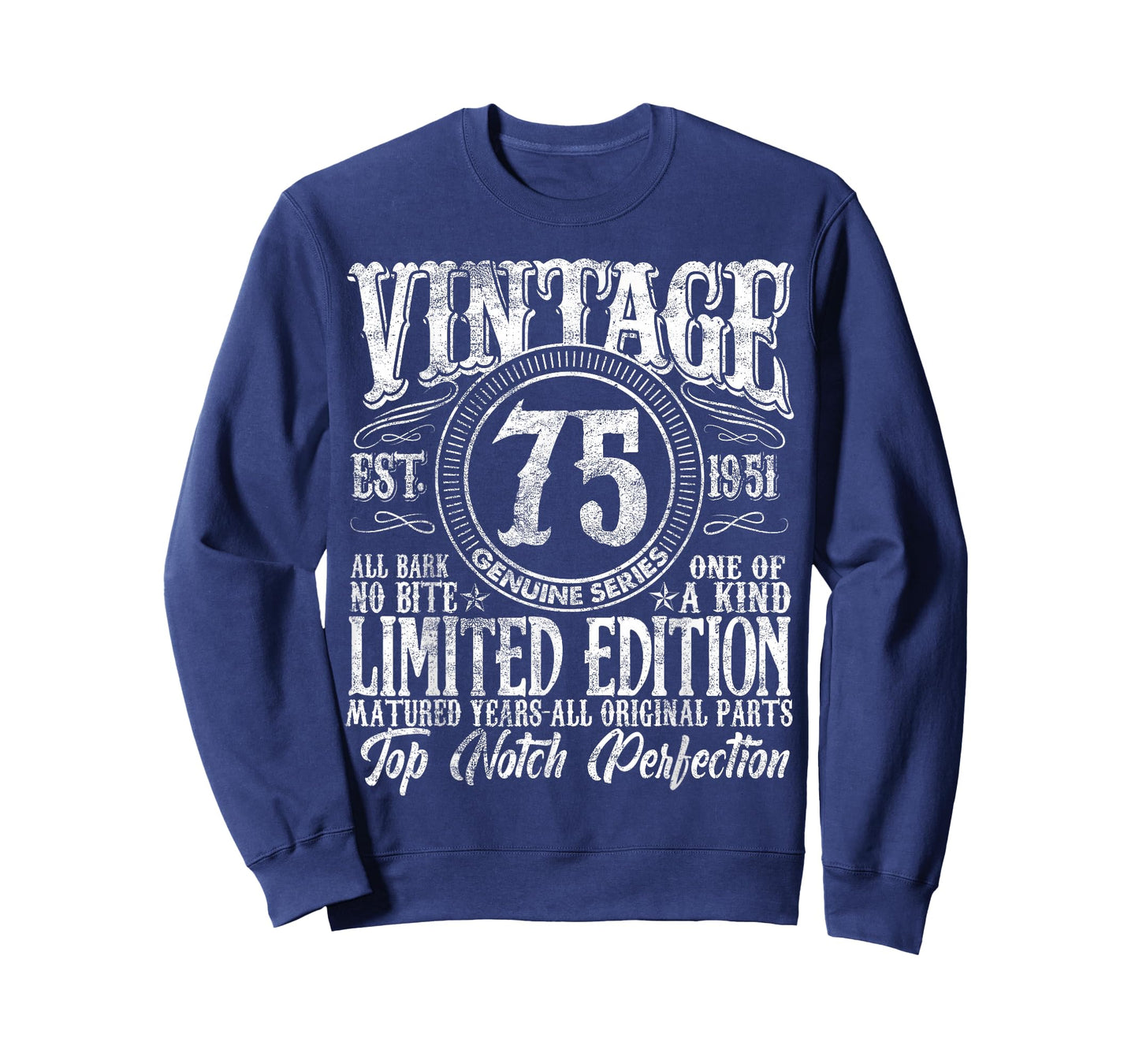 75 Year Old Gifts Vintage 1951 Limited Edition 75th Birthday T-Shirt