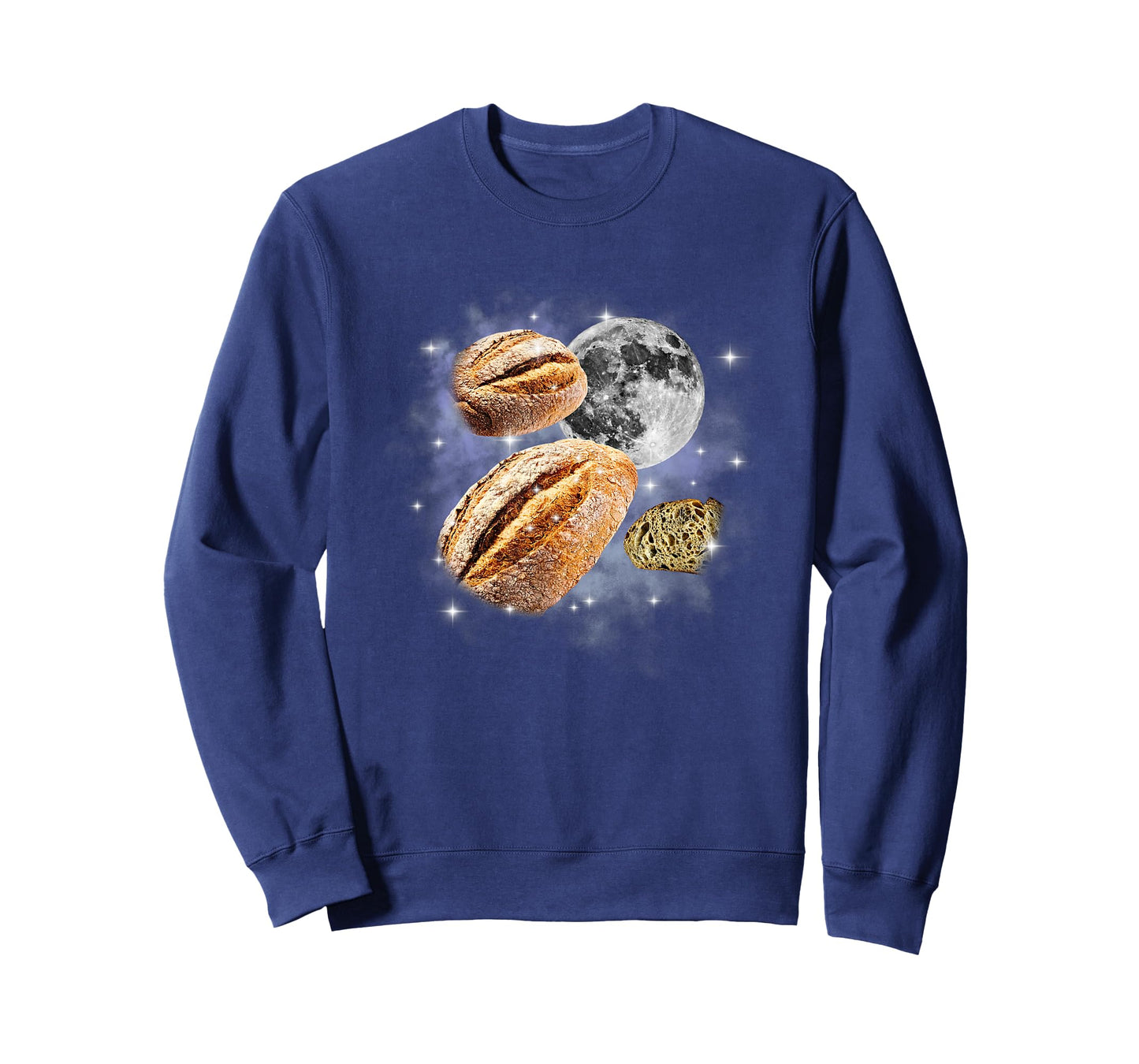Vintage Three Sourdough Moon Baking Baker Bakery Lover T-Shirt