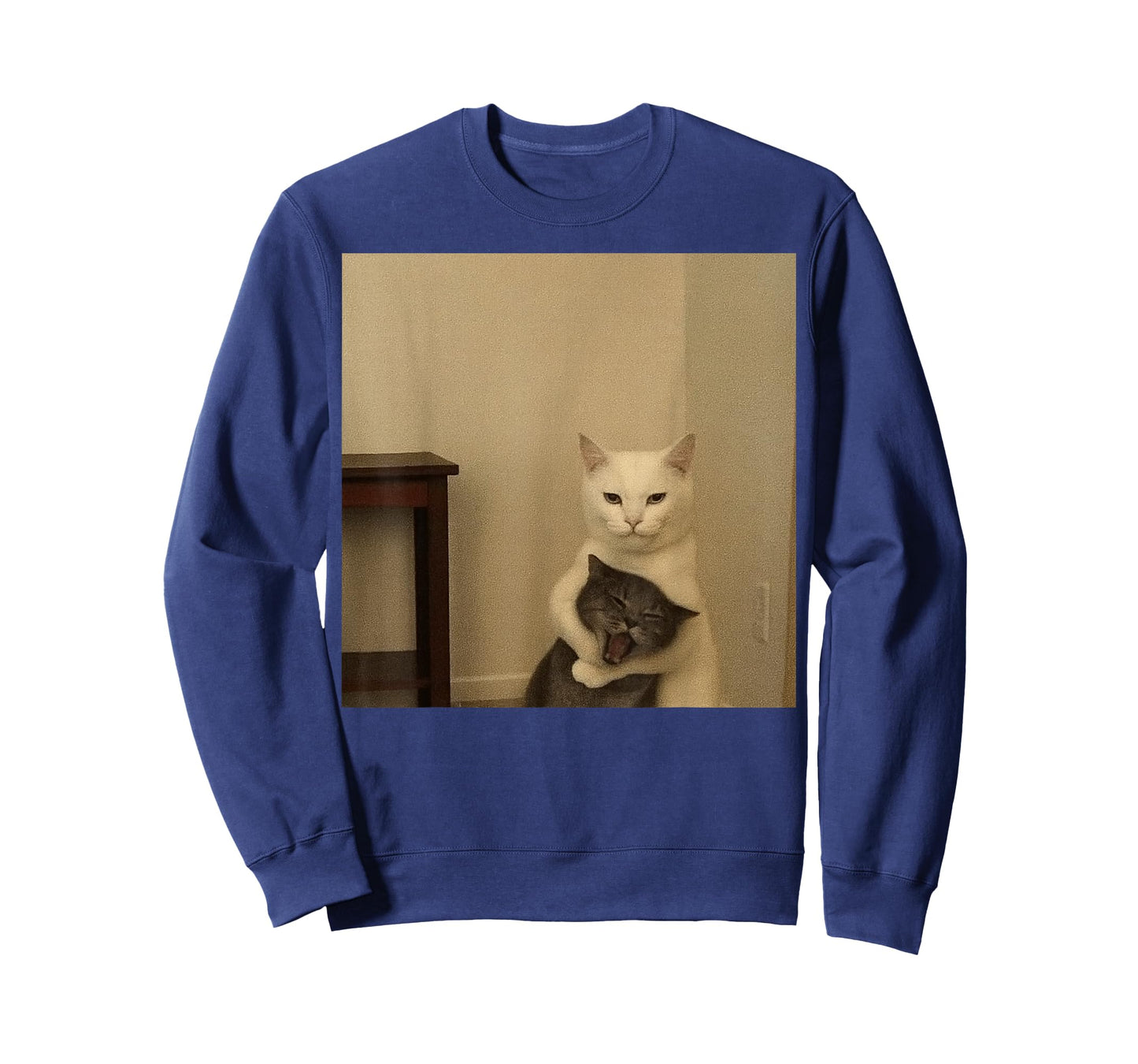 A cat Choking Another cat Meme T-Shirt