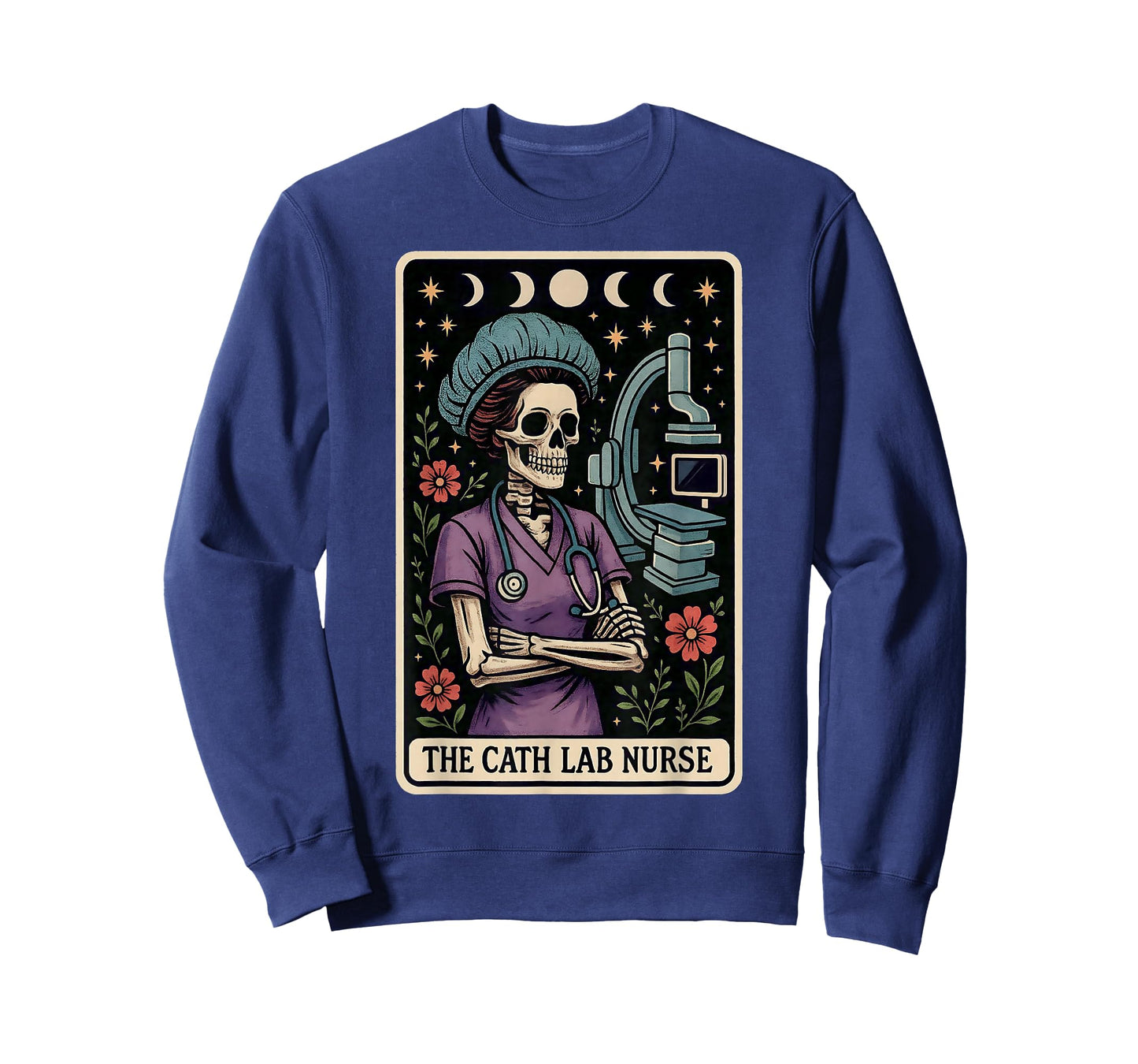 The Cath Lab Nurse Catheter Laboratory Nurse Cardiac Tarot T-Shirt