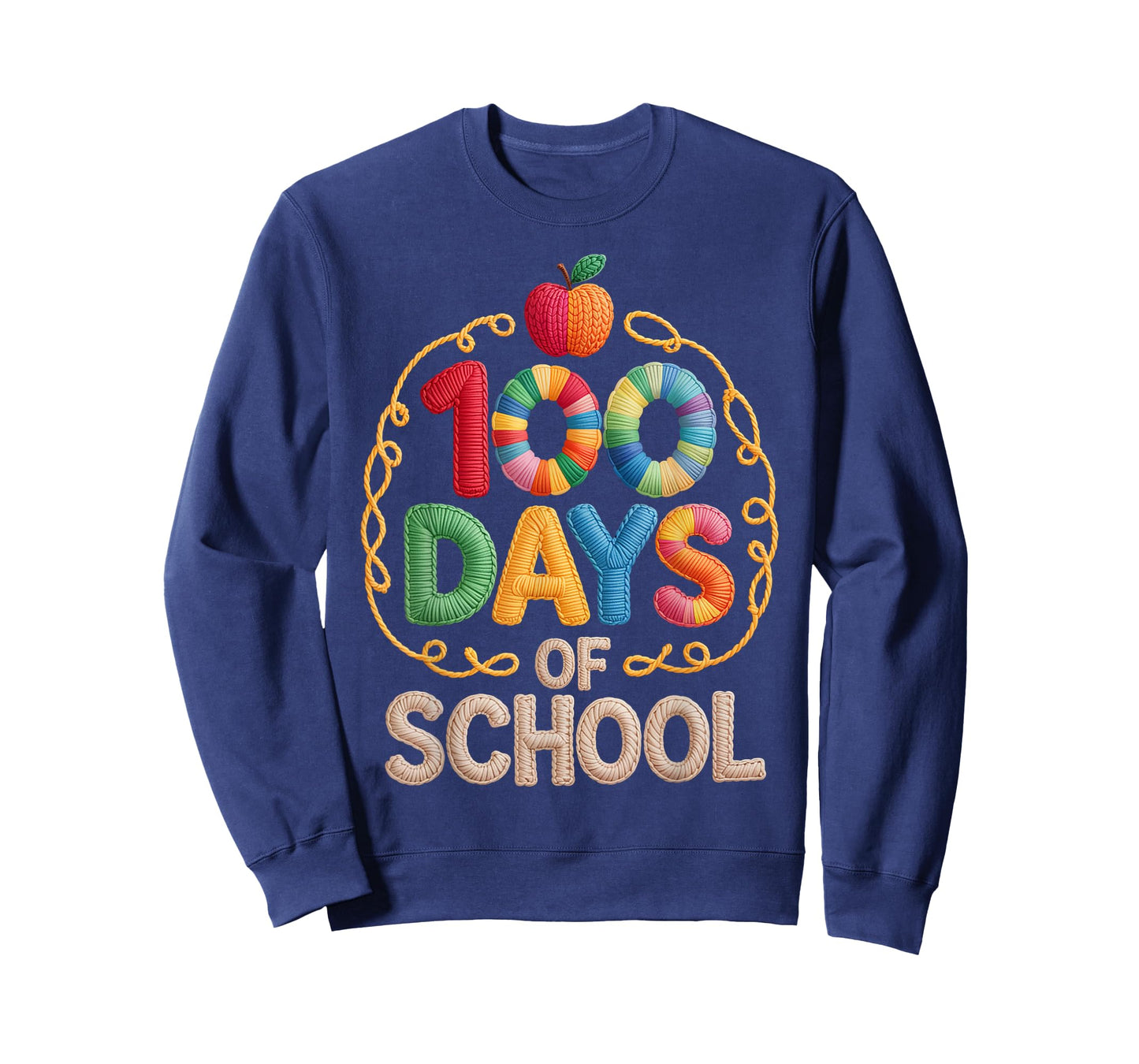 100 Days of School Colorful Fun Design Kids T-Shirt
