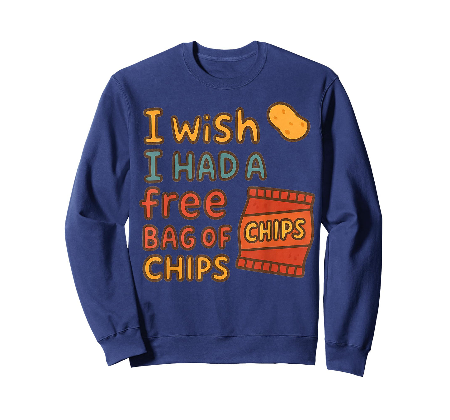 Funny Bag of Chips Meme Design - Cool Snack Craver T-Shirt
