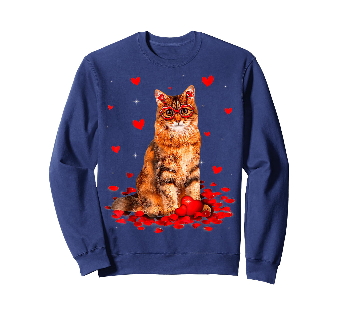 My Cat is My Valentine Kitten Lover Heart Valentines T-Shirt