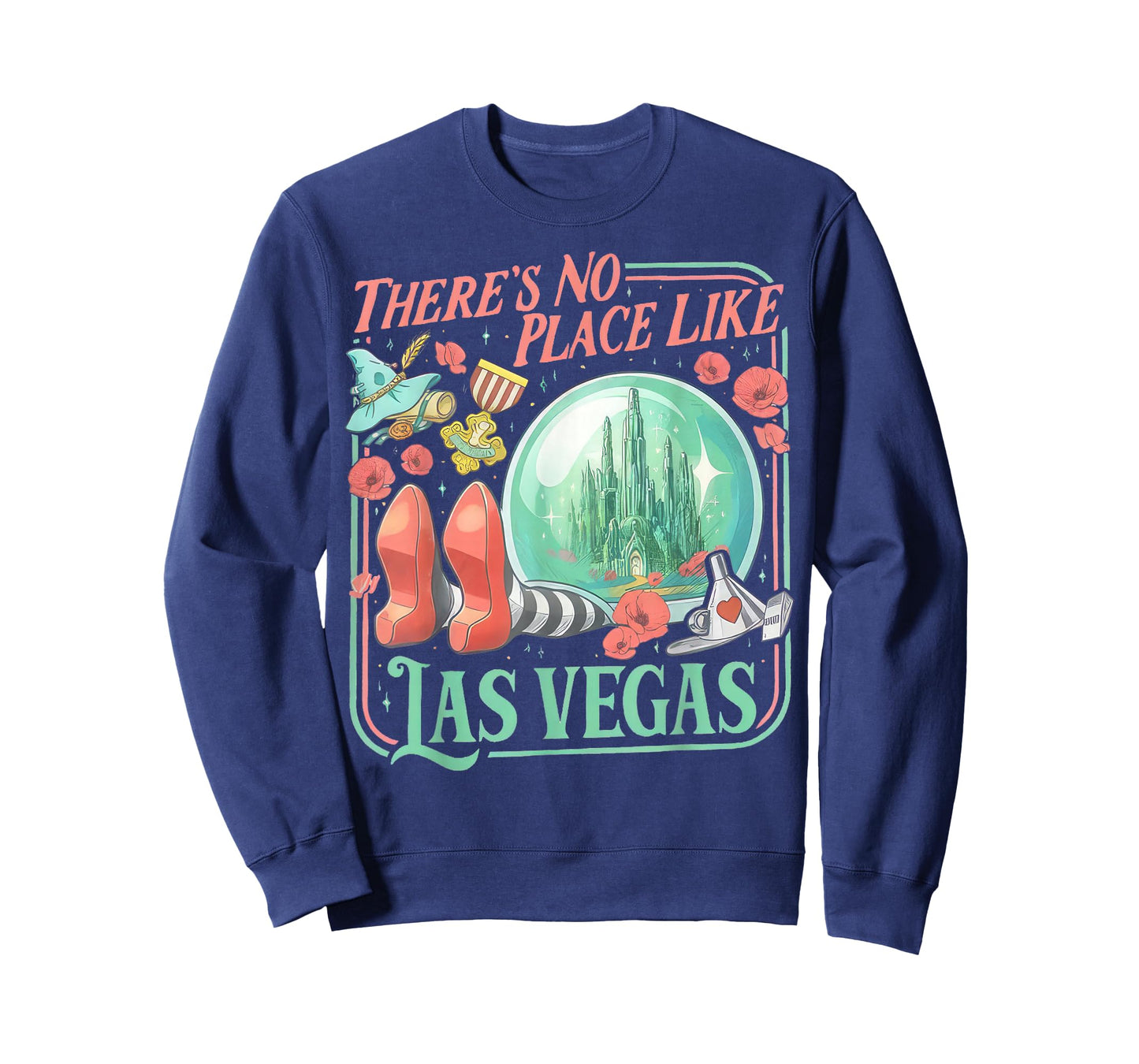 There’s No Place Like Las-Vegas Retro T-Shirt