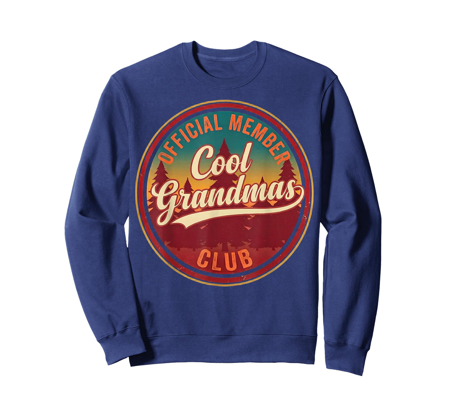 Grandmother Cool Grandmas Club Official Member Funny Grandma T-Shirt