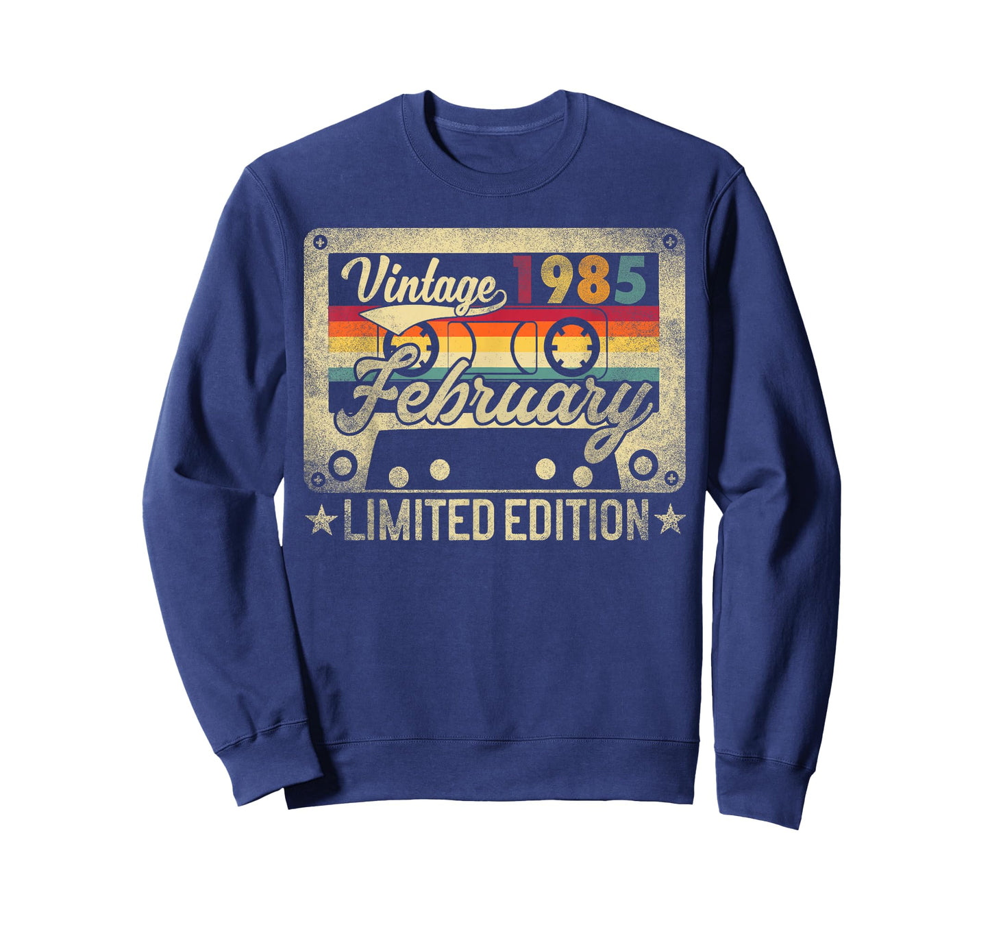 Vintage 1985 February 41 Years Old 41st Birthday Men Women T-Shirt