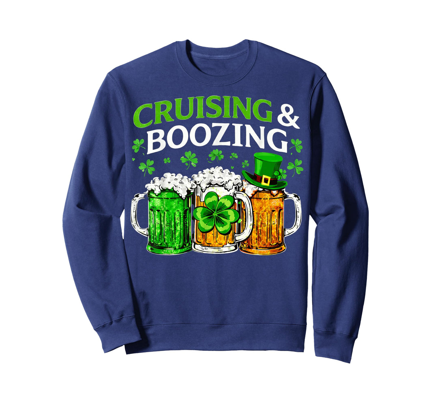 Cruising Boozing Irish Drinking St Patricks Day Beer Cruise T-Shirt