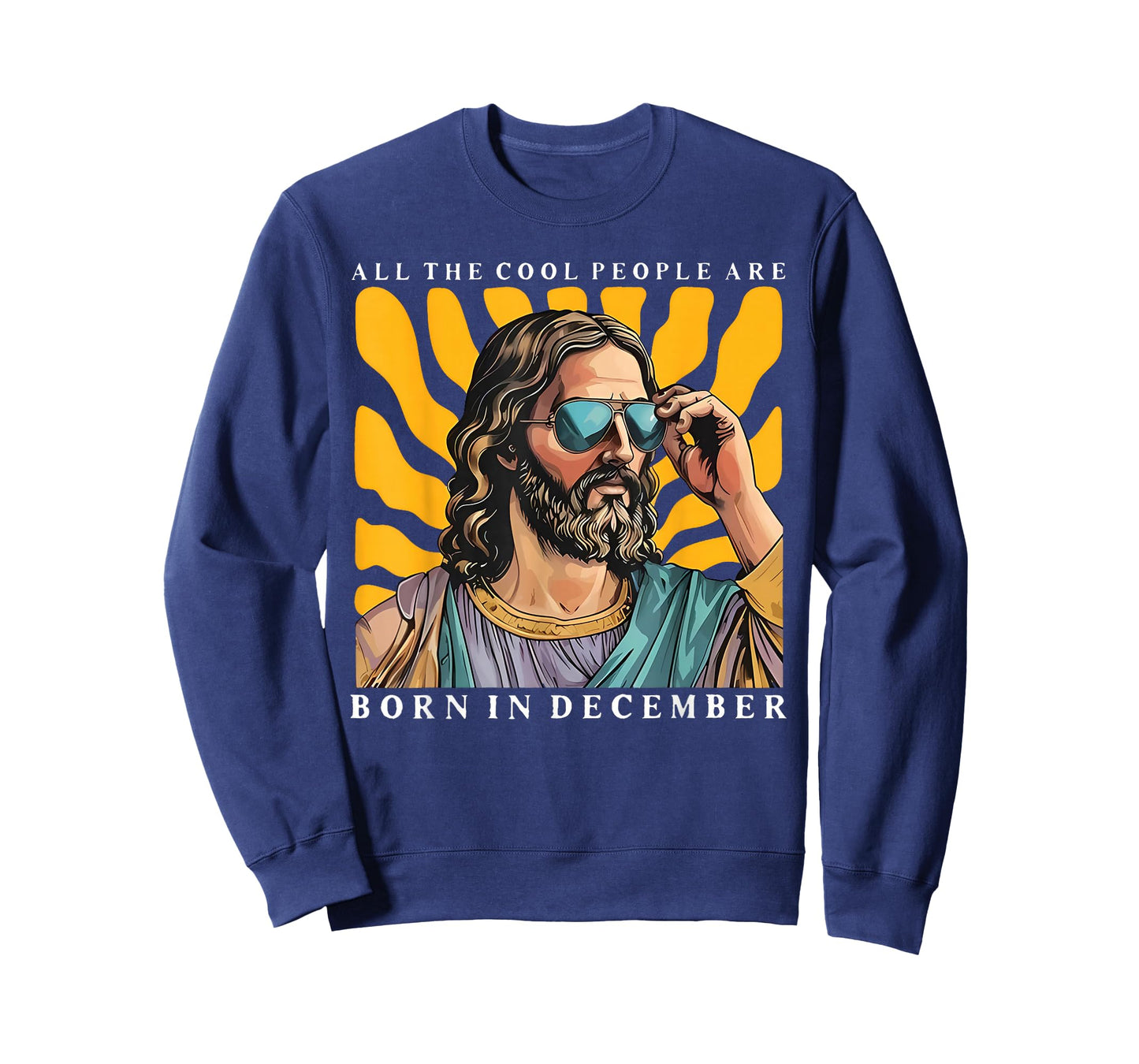 Cool People are Born in December Christian Jesus Christmas T-Shirt