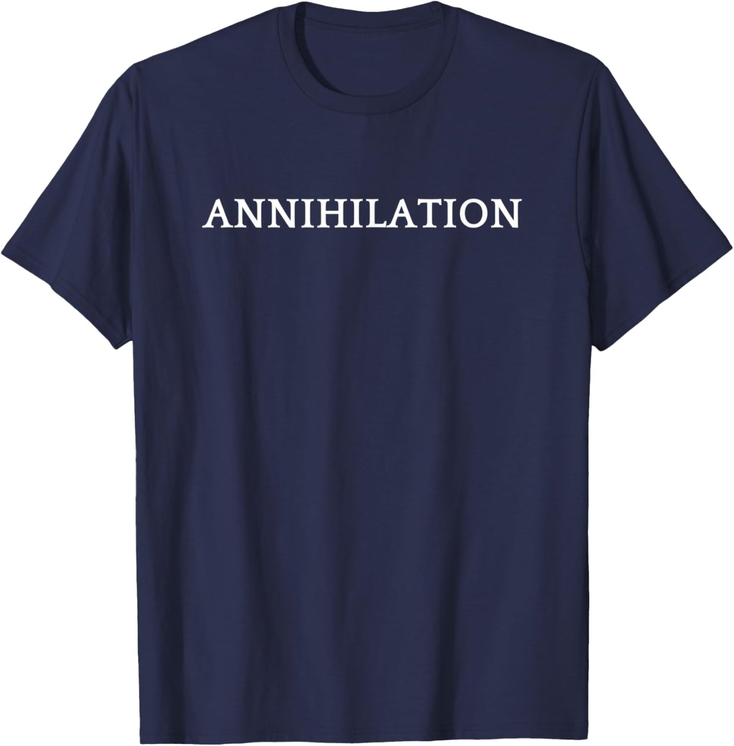 ANNIHILATION English word Apparel T-Shirt - T-Shirt | Navy
