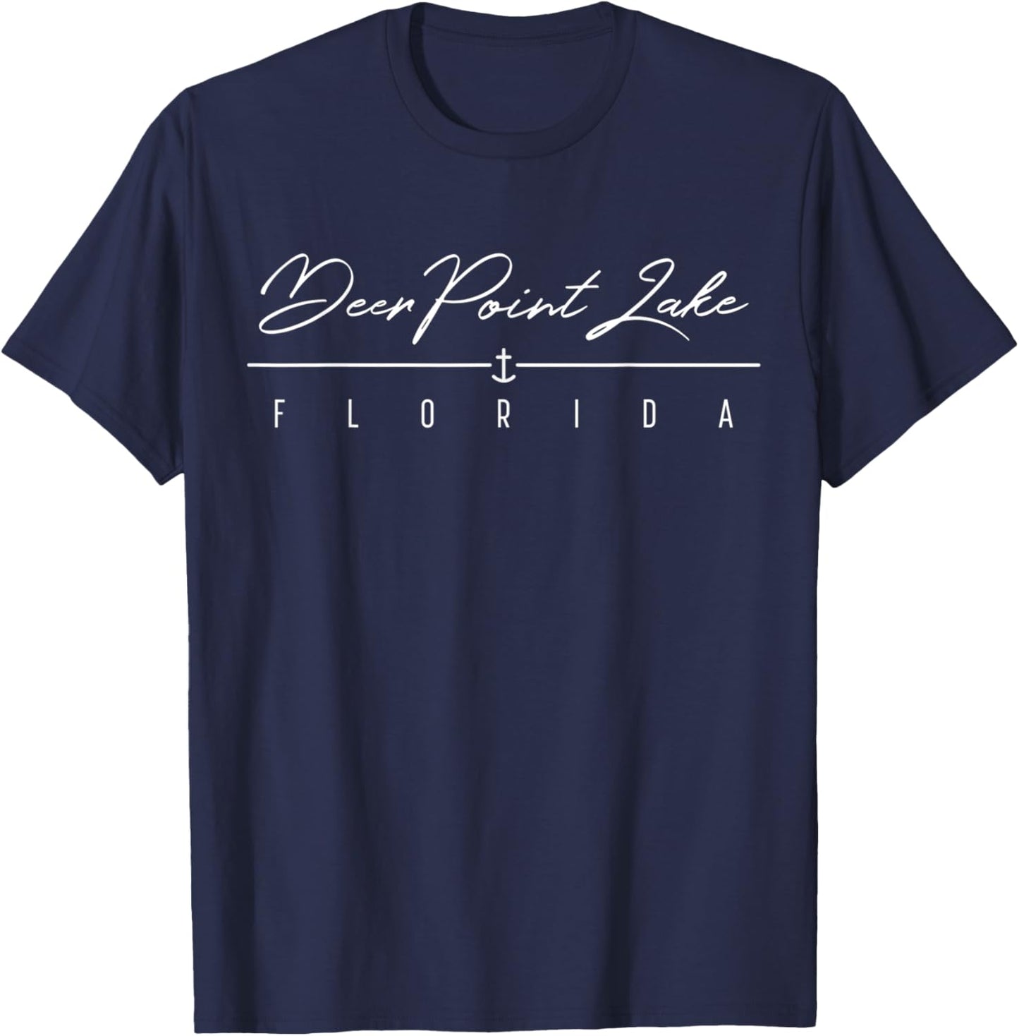 Deer Point Lake FL T-Shirt - T-Shirt | Navy