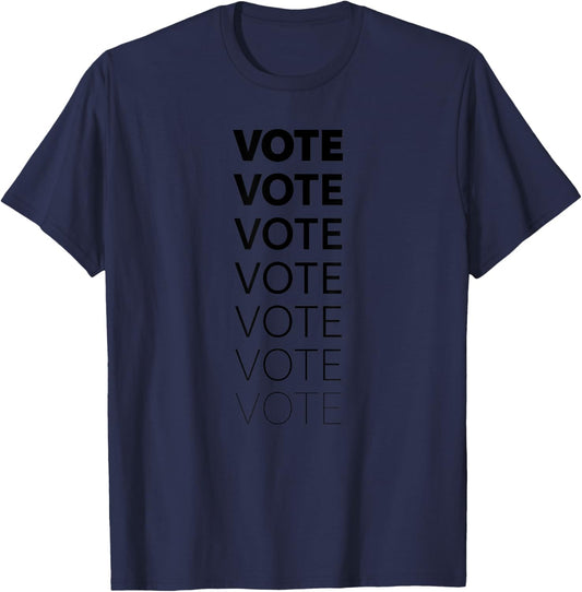 Vote Vote Vote T-Shirt - T-Shirt | Navy